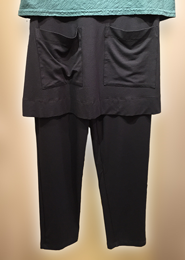 Alembieke apron pant as above showing pocket detail