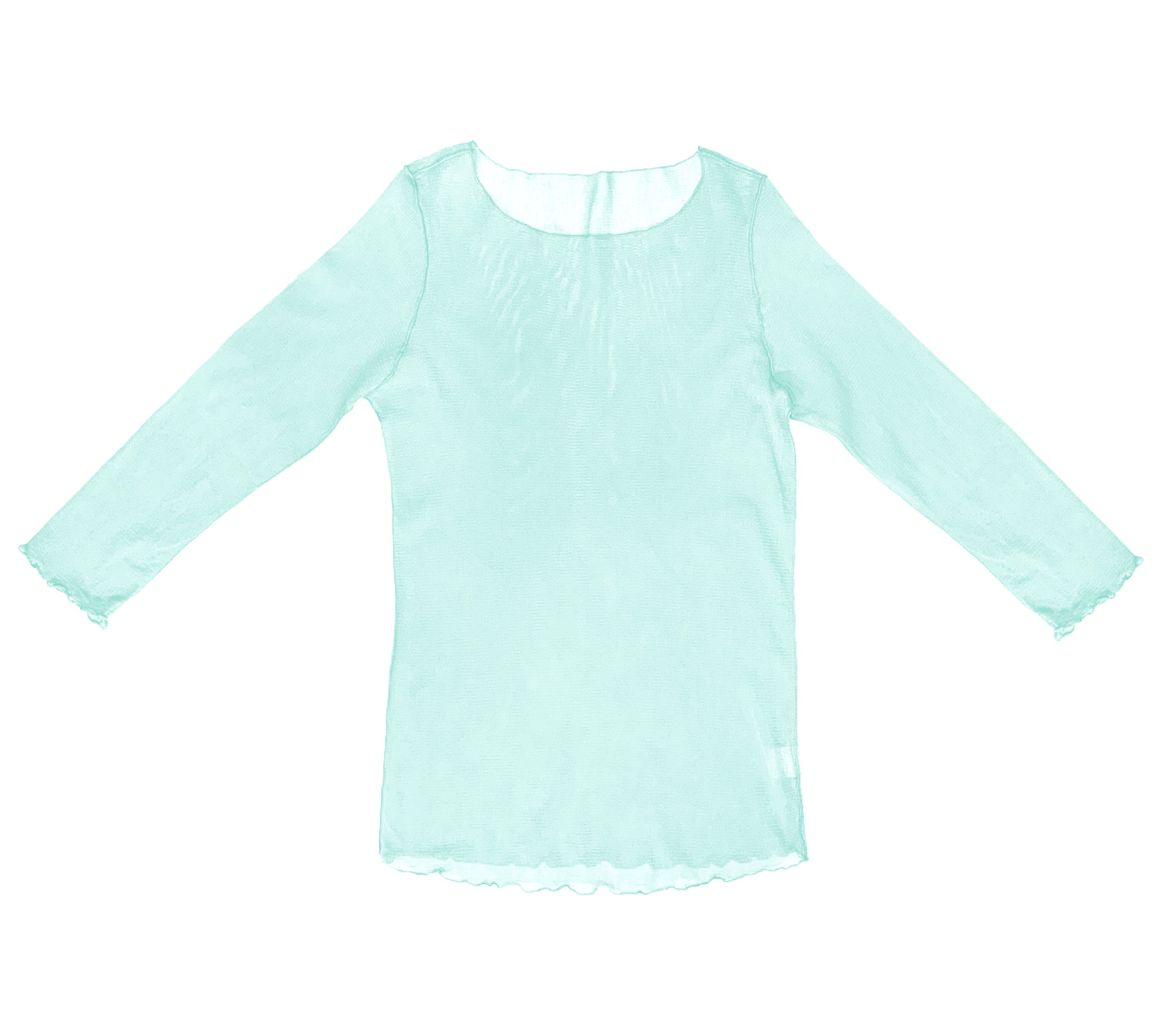 MOTION 3/4 Sleeve 100% Cotton Mesh Tee