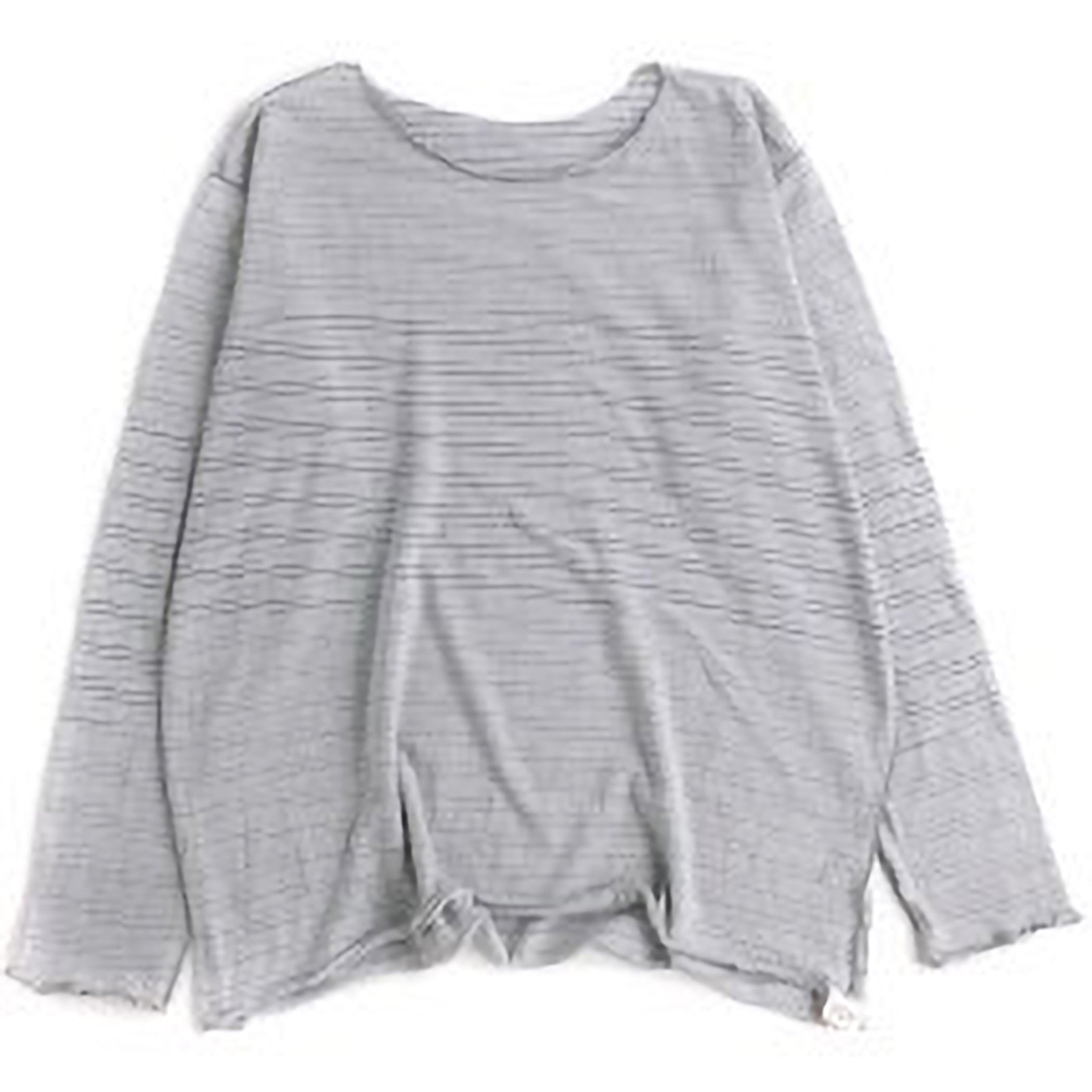 TAMAKI NIIME Cotton Long Sleeve Reversible Tee - Angel