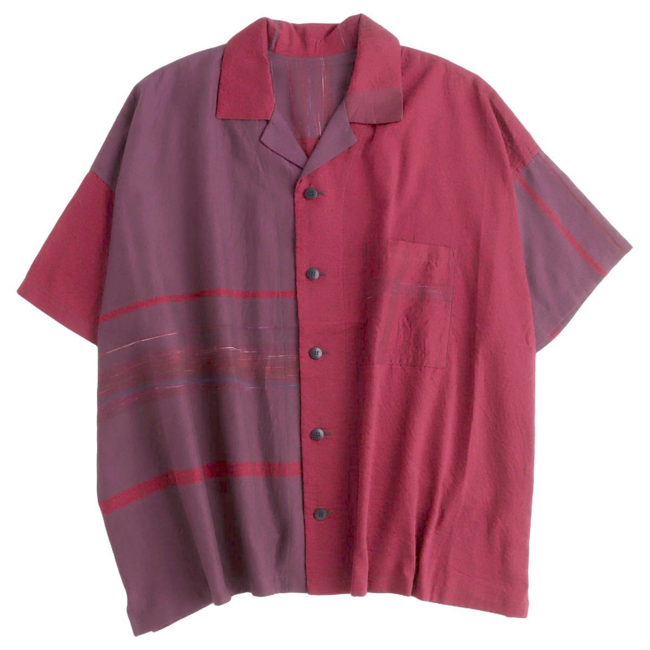 TAMAKI NIIME Short Sleeve Pocket Shirt - Autumn Dawn
