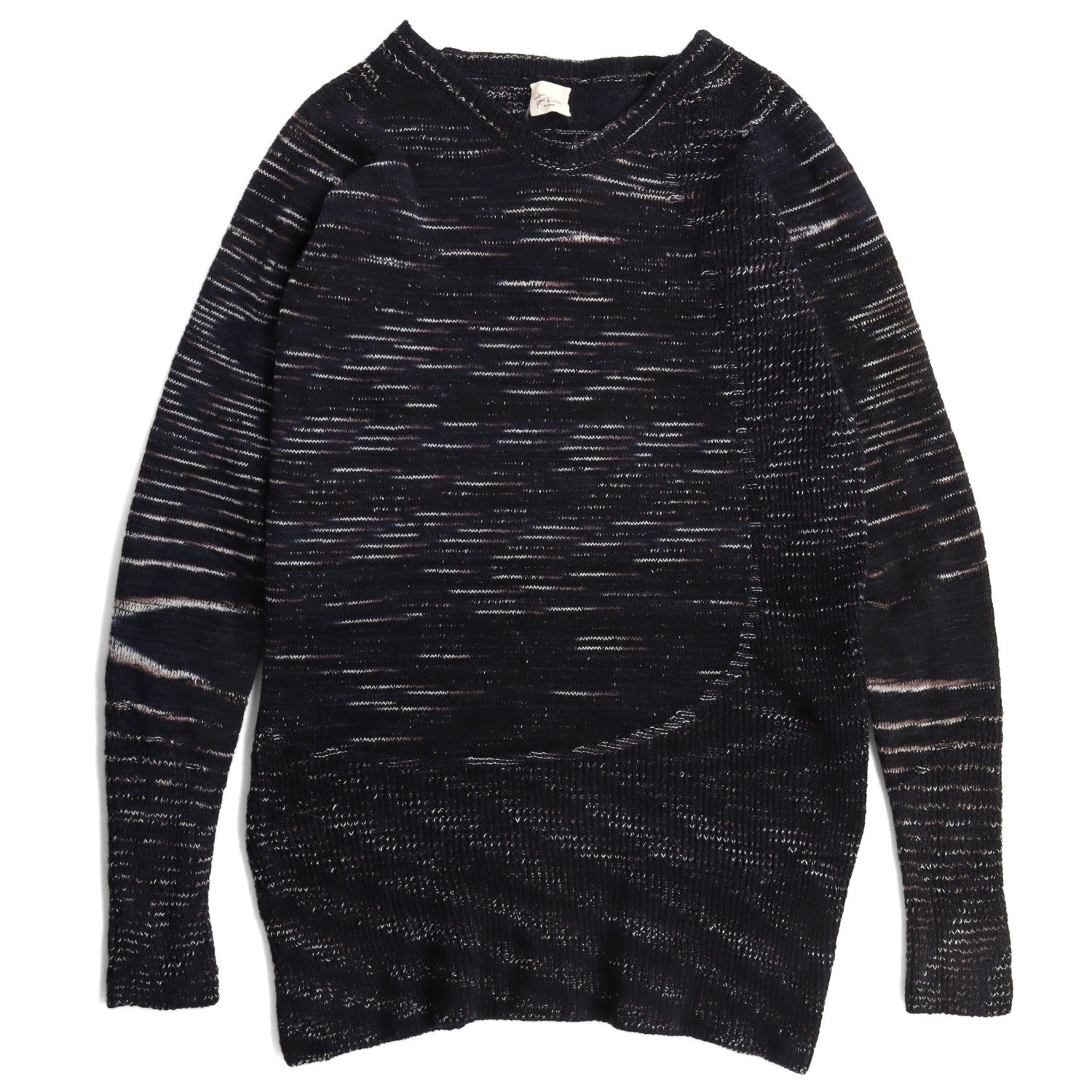 Tamaki Niime Long Cotton Sweater - #04 Spiralling Universe