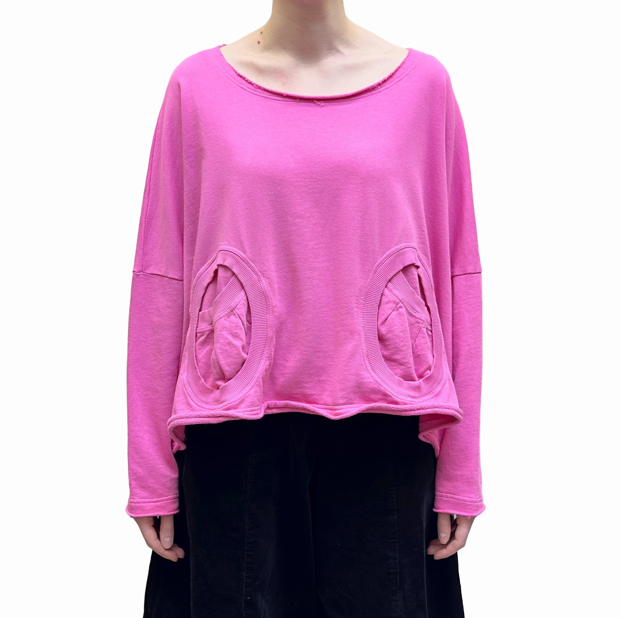 BLACK LABEL French Terry Top in Lily