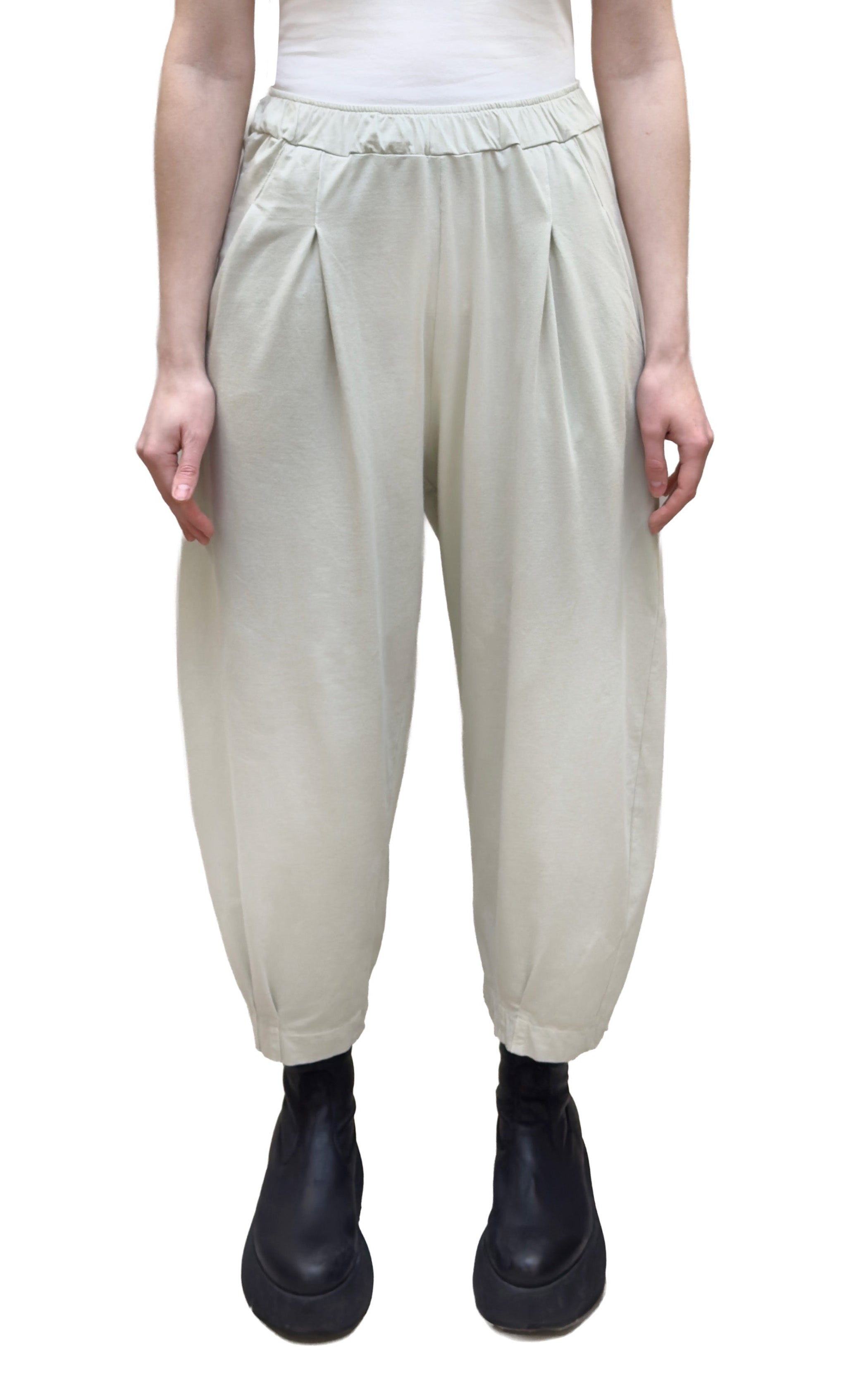 Mama B Pull on Jersey Pant in Limestone
