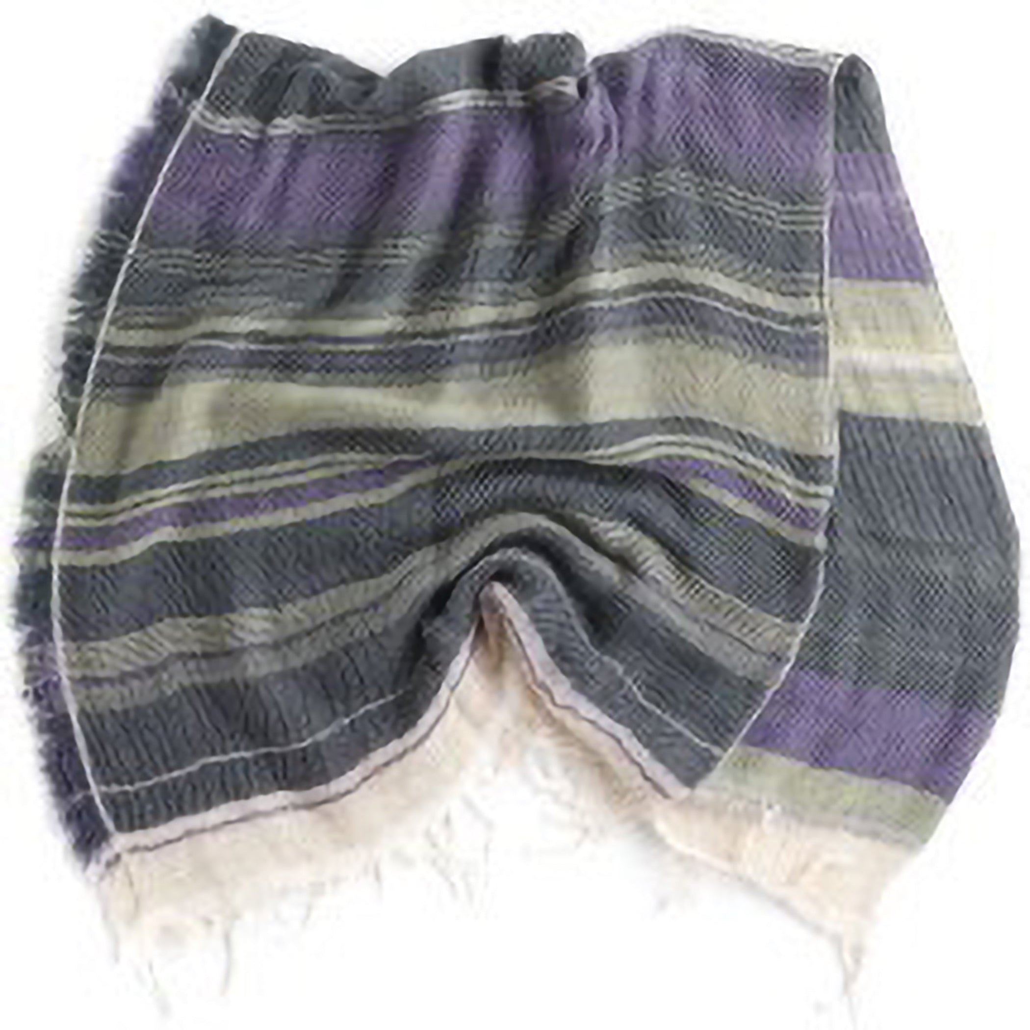 TAMAKI NIIME Small Wool/Cotton Woven Scarf - Charm