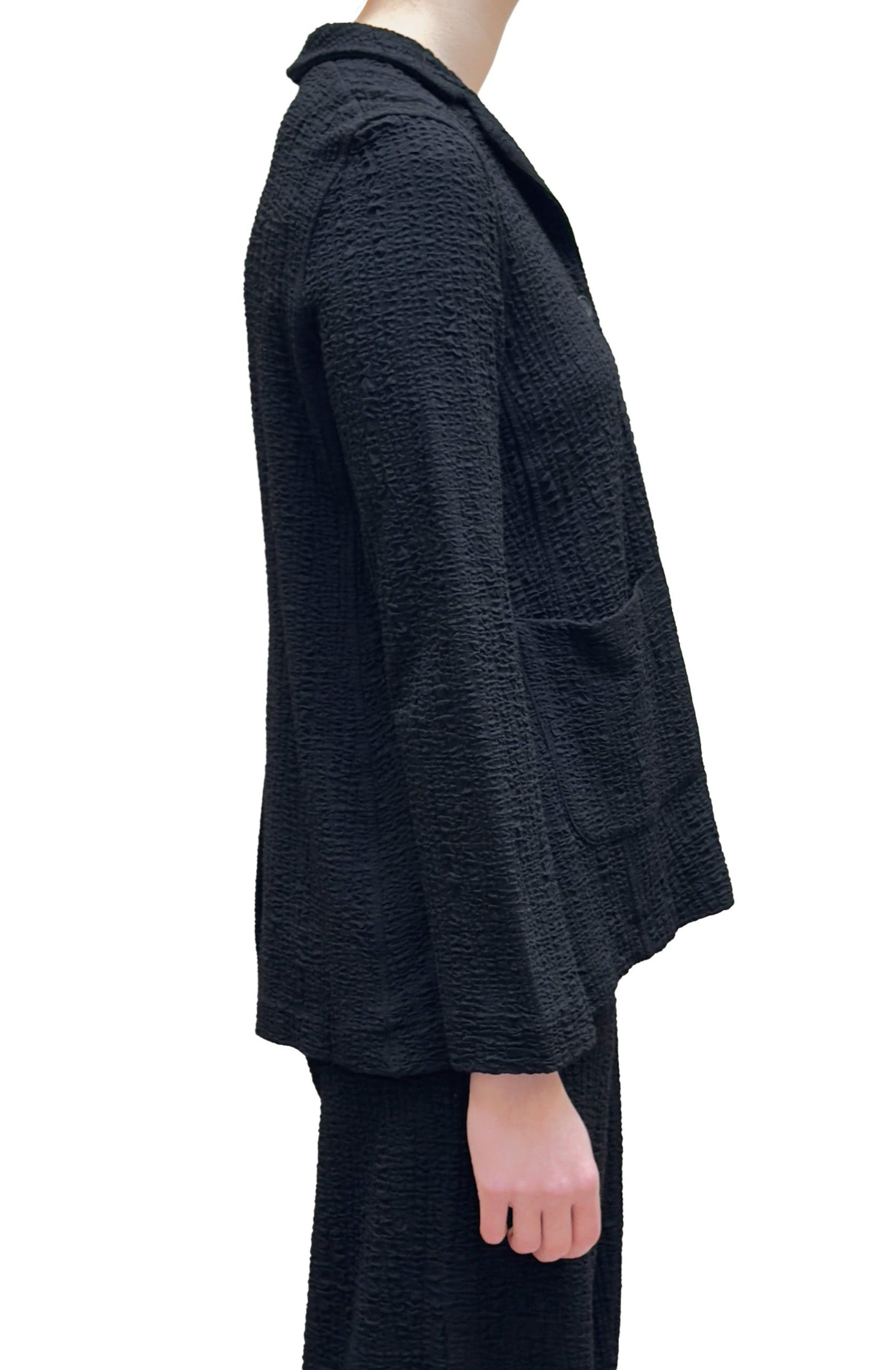 Mama B Jacket in Jacquard Black