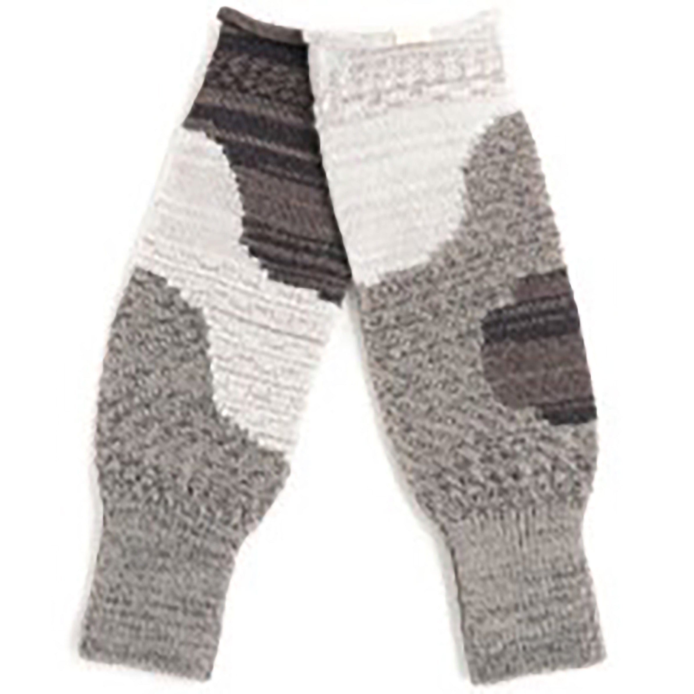 TAMAKI NIIME Cotton Knit Arm Warmers - Clouded Terrain