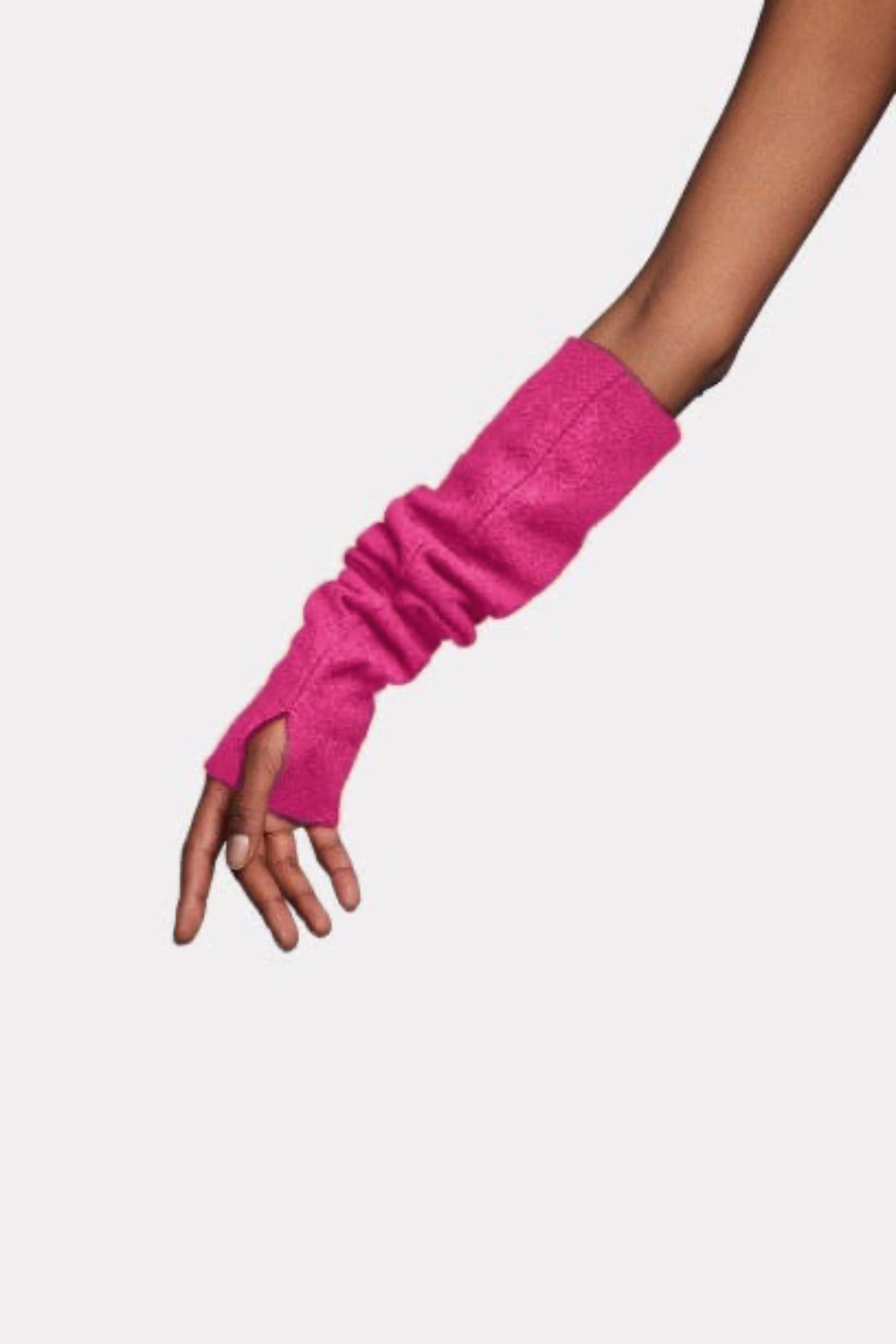 ELEMENTE CLEMENTE Boiled Wool Arm Warmers in Various Colours