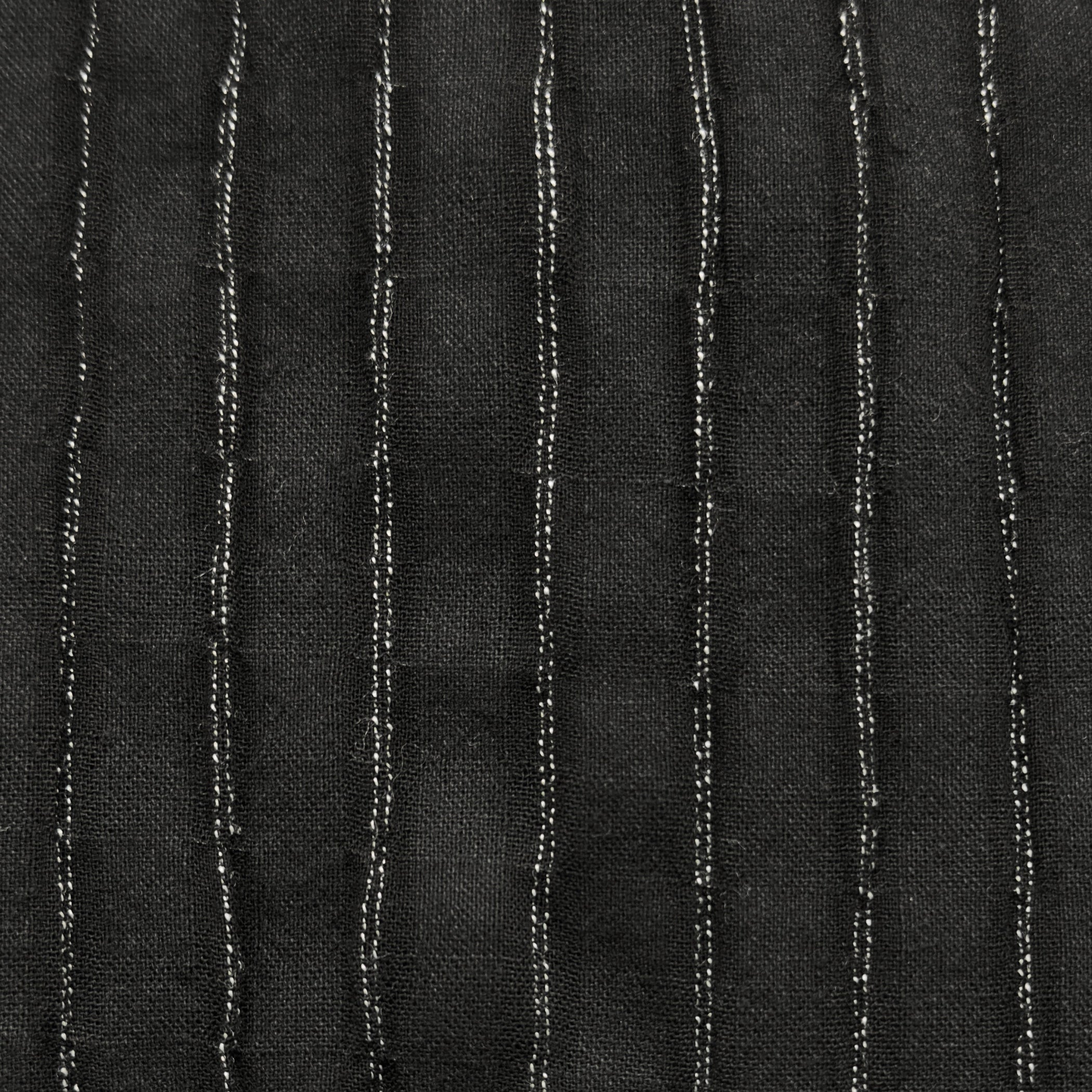 ELEMENTE CLEMENTE Striped Textured Boatneck Top in Black