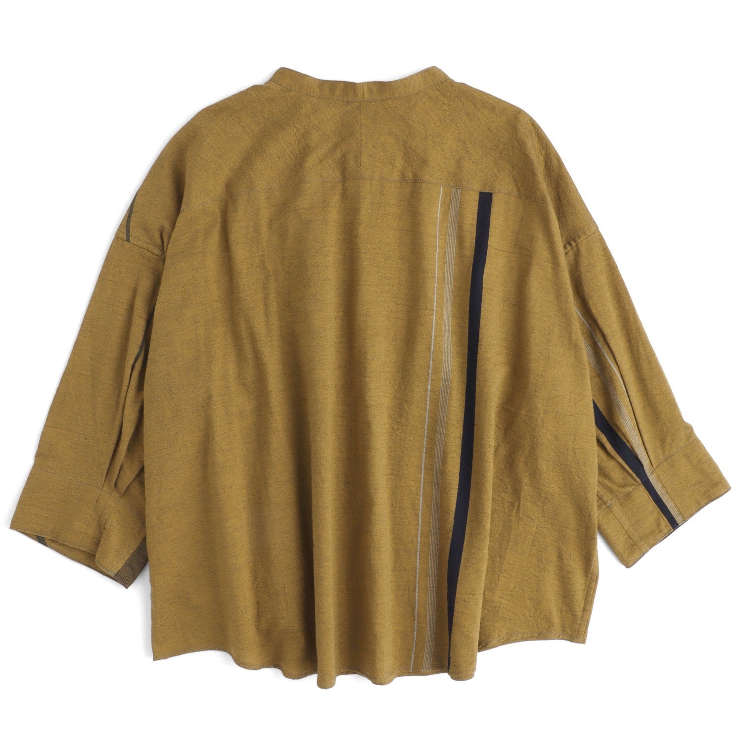 Tamaki Niime Mandarin Collared Shirt - Final Touch