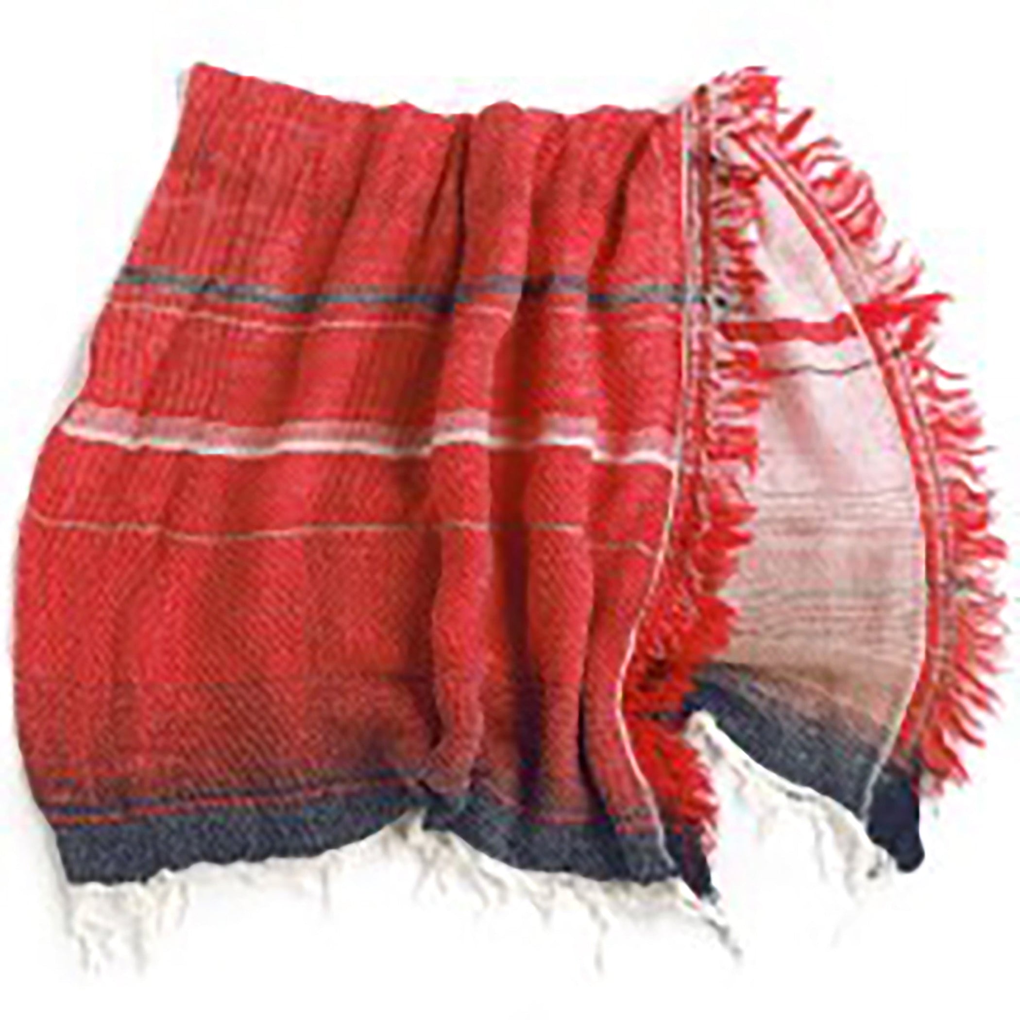 TAMAKI NIIME Small Wool/Cotton Woven Scarf - Flint & Flame