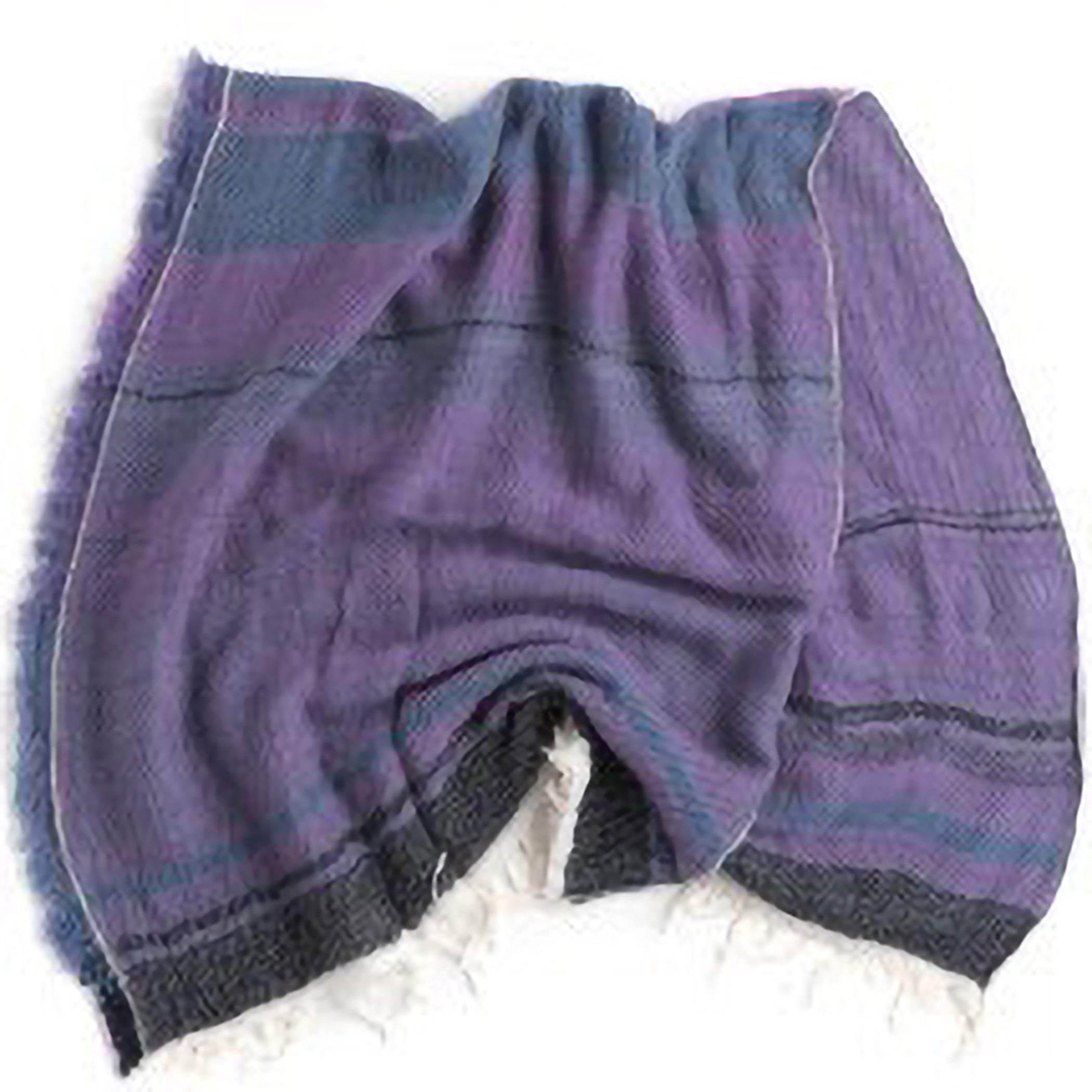 TAMAKI NIIME Small Wool/Cotton Woven Scarf - Heliotrope