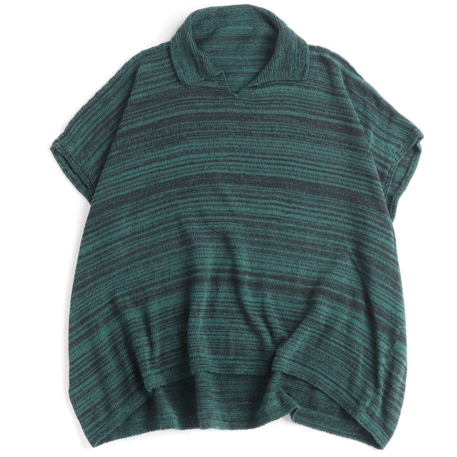 TAMAKI NIIME Relaxed Short Sleeve Knit Pullover - Peaceful Kingdom