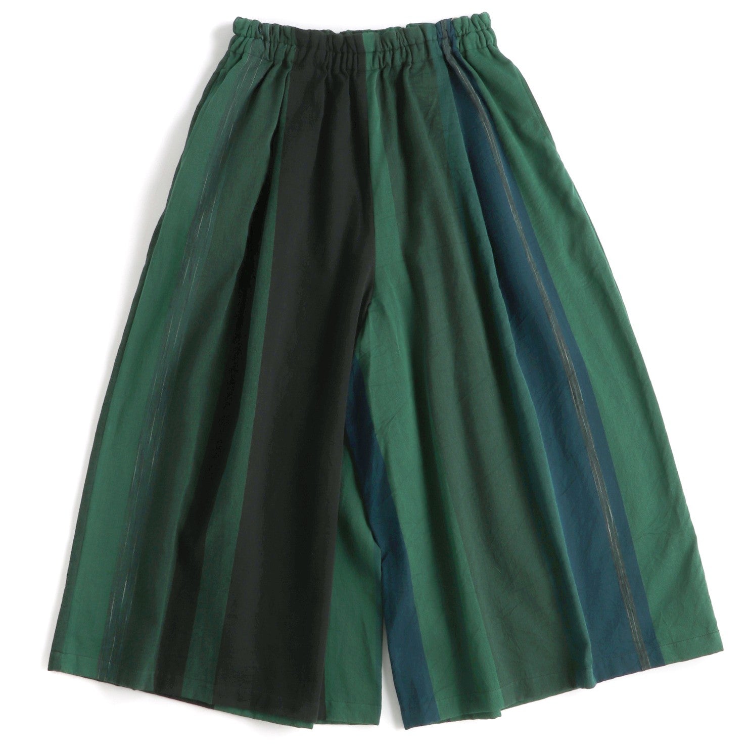 TAMAKI NIIME Pocketed Long Wide Leg Pants - Forest Dancer