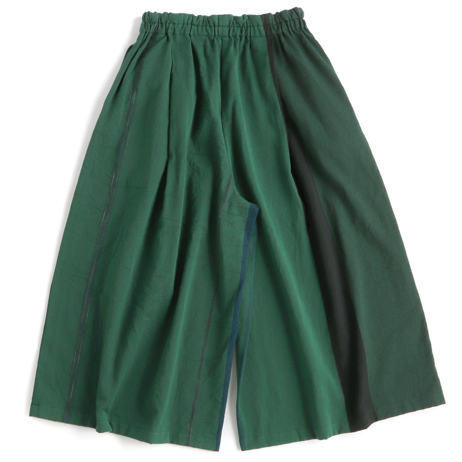 TAMAKI NIIME Pocketed Long Wide Leg Pants - Forest Dancer