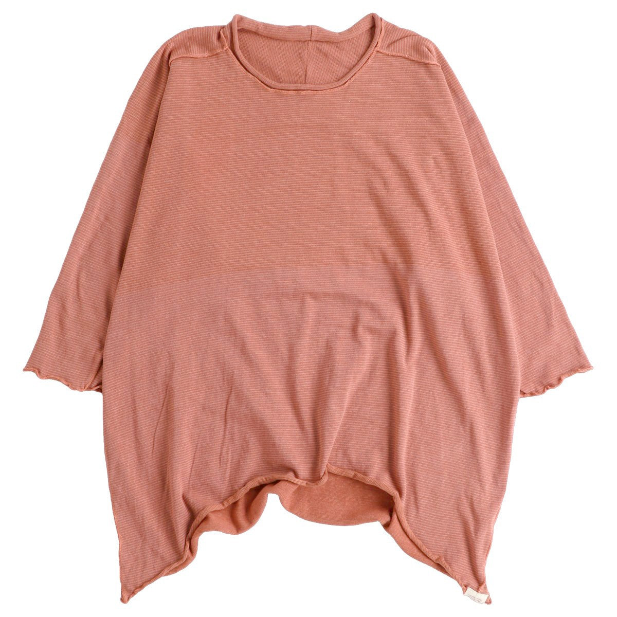 TAMAKI NIIME Short Sleeve Reversible Relaxed Tee - Rosy Cheeks