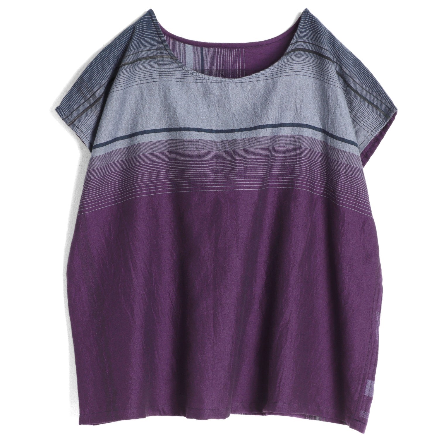 TAMAKI NIIME Striped Cap Sleeve Top - Magic Potion