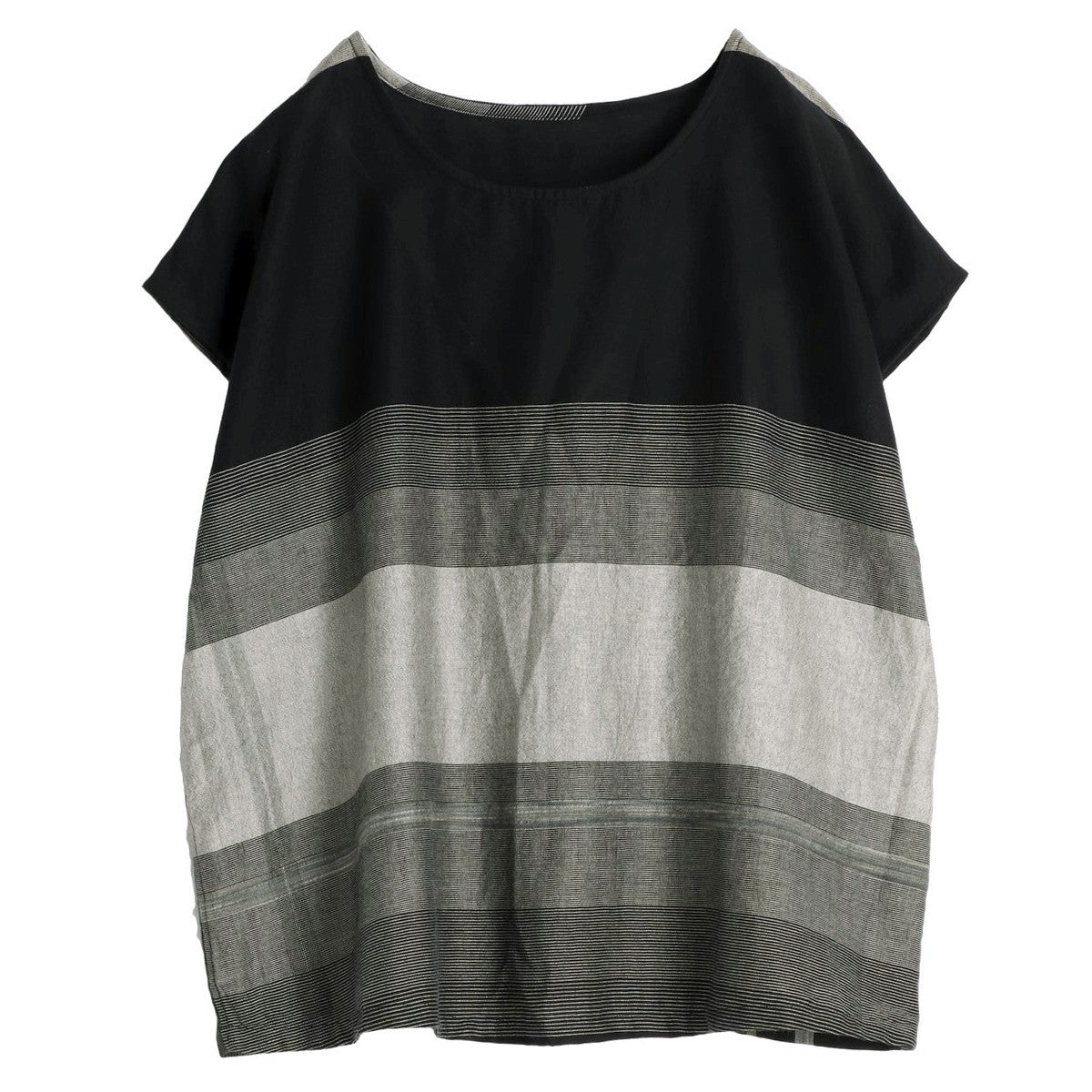 TAMAKI NIIME Striped Cap Sleeve Top - Warm Whispers