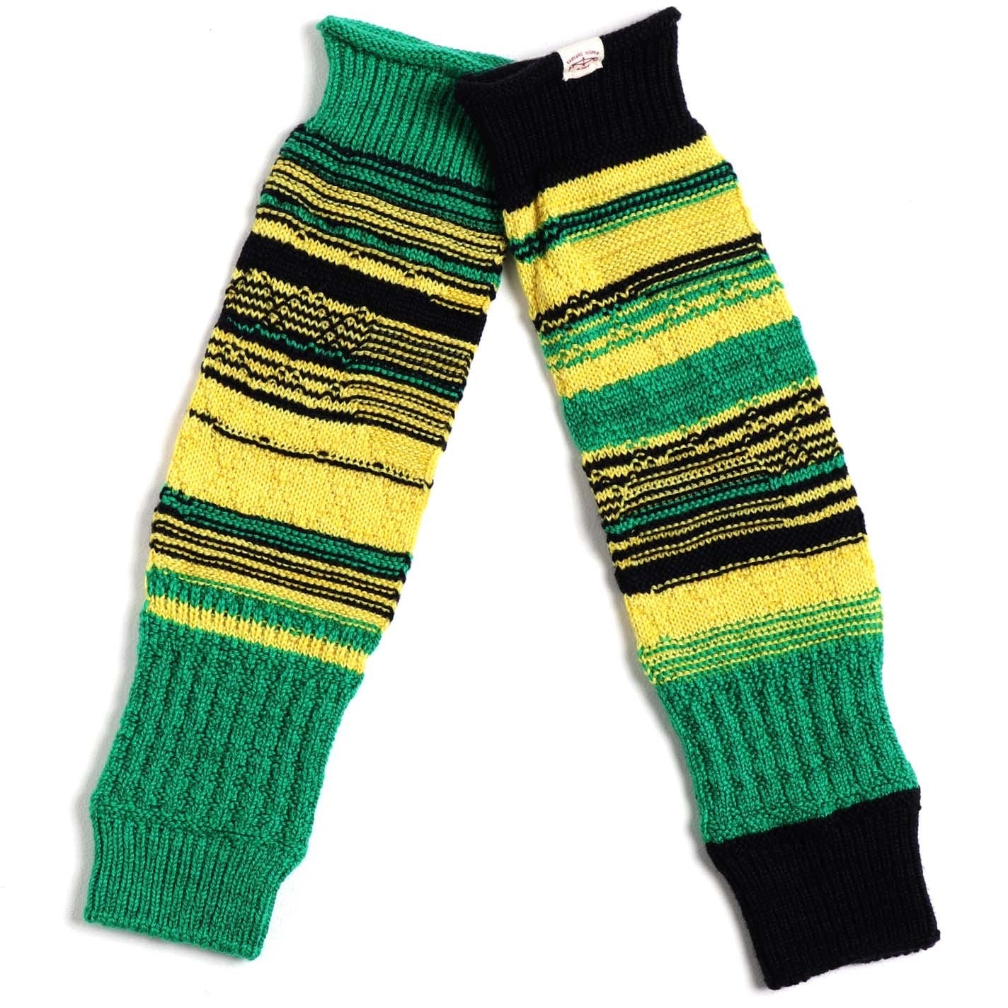 TAMAKI NIIME Knit Arm Warmers - Sour Candy