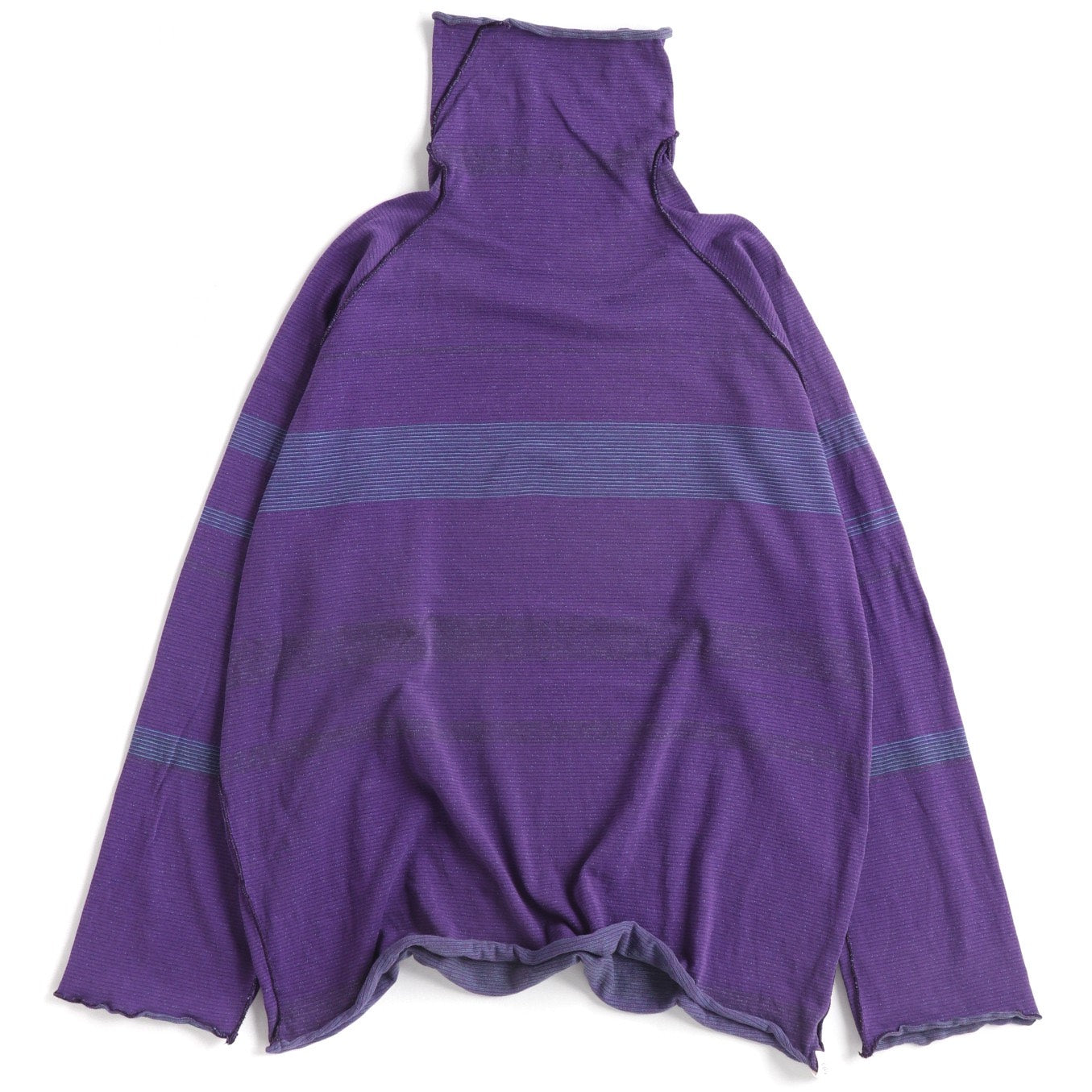 TAMAKI NIIME Cotton Onesize Turtleneck  #17 Electric Grape