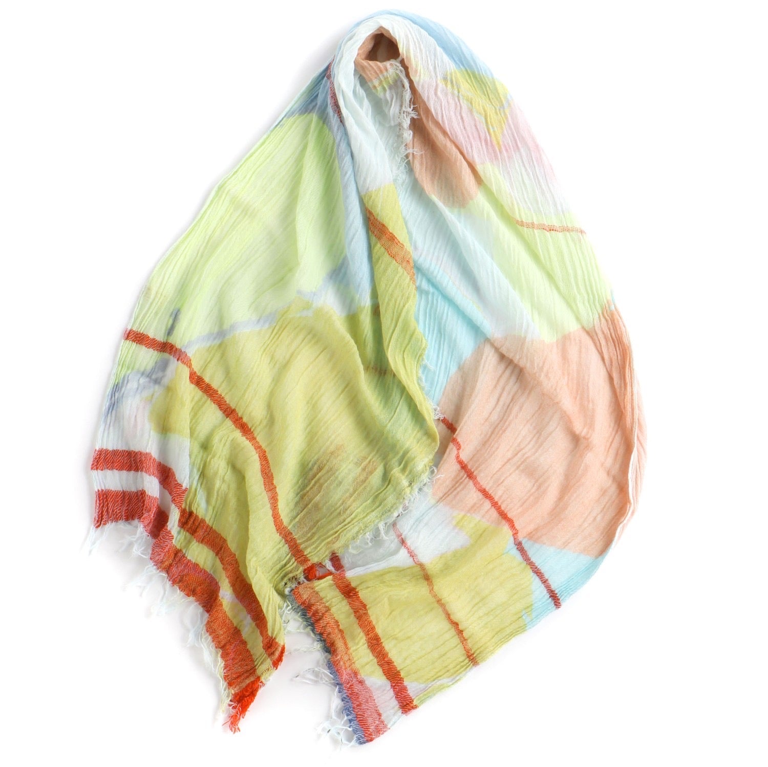 TAMAKI NIIME Medium Cotton-gauze Scarf with Print - Bee's Blossom