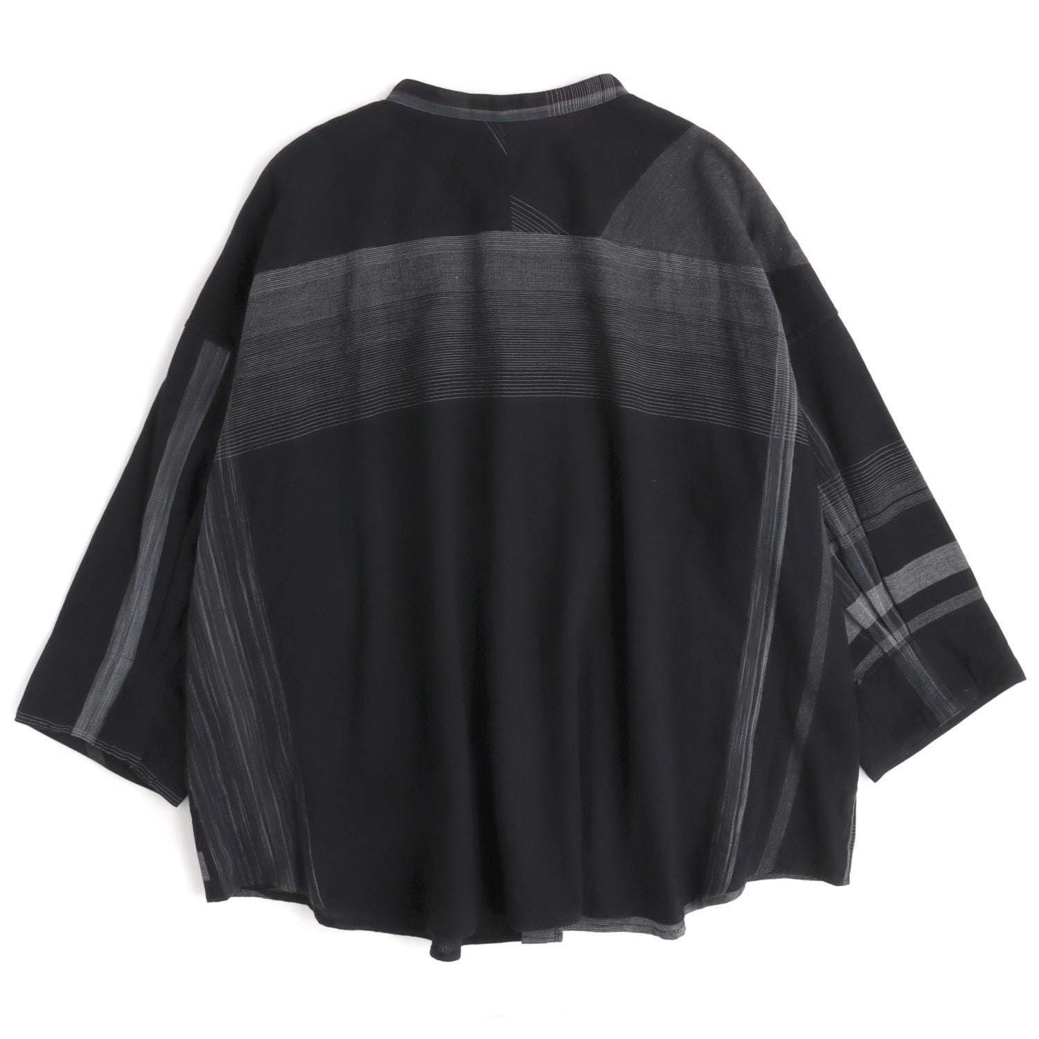 Tamaki Niime Mandarin Collared Shirt -  Keep it Simple