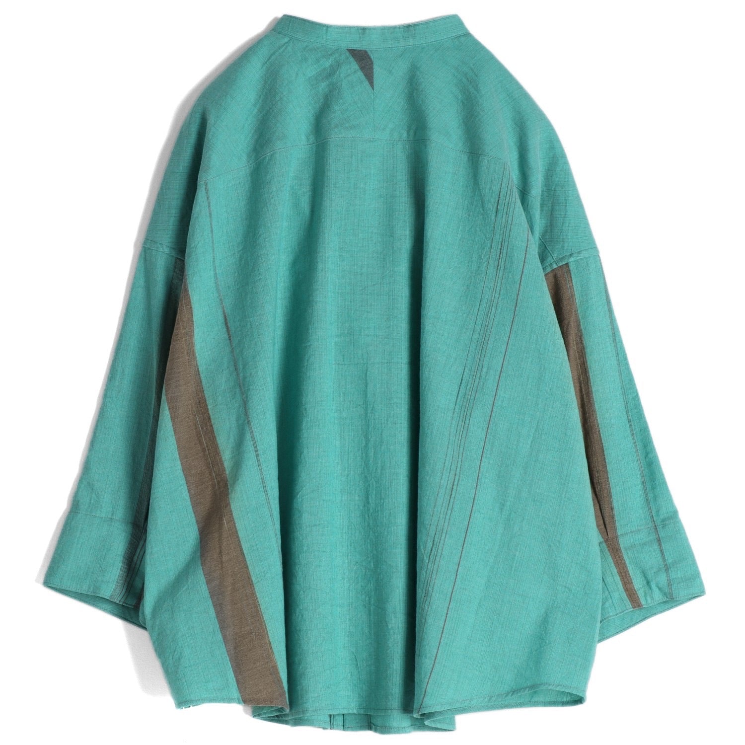 Tamaki Niime Mandarin Collared Shirt - Summertime