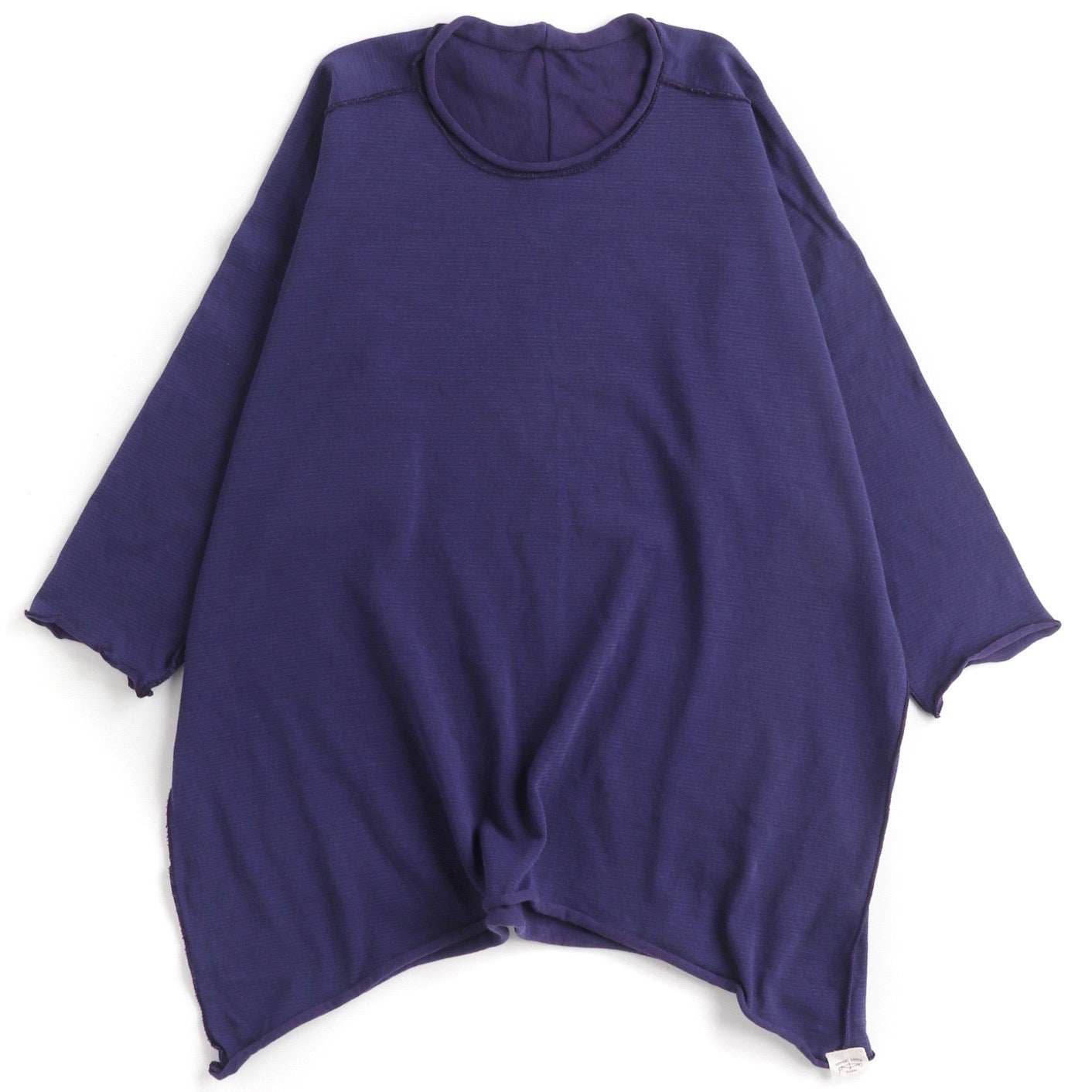 TAMAKI NIIME Short Sleeve Reversible Relaxed Tee - Purple Bliss
