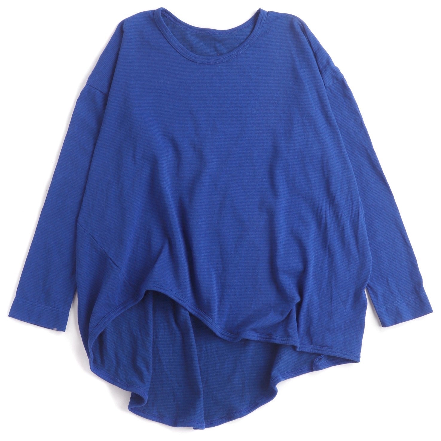 TAMAKI NIIME Asymmetric Tee - Royal Azure