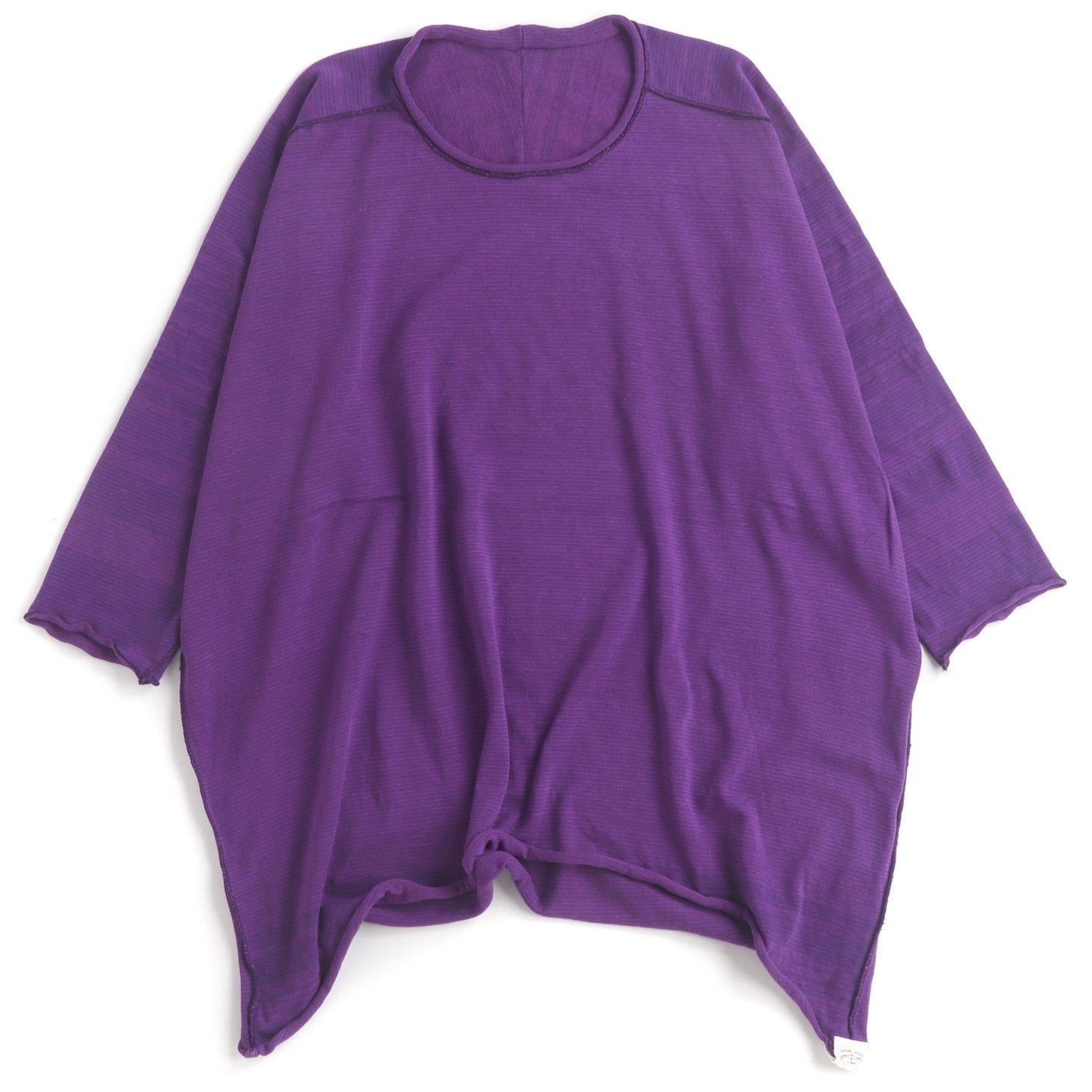 TAMAKI NIIME Short Sleeve Reversible Relaxed Tee - Purple Berry