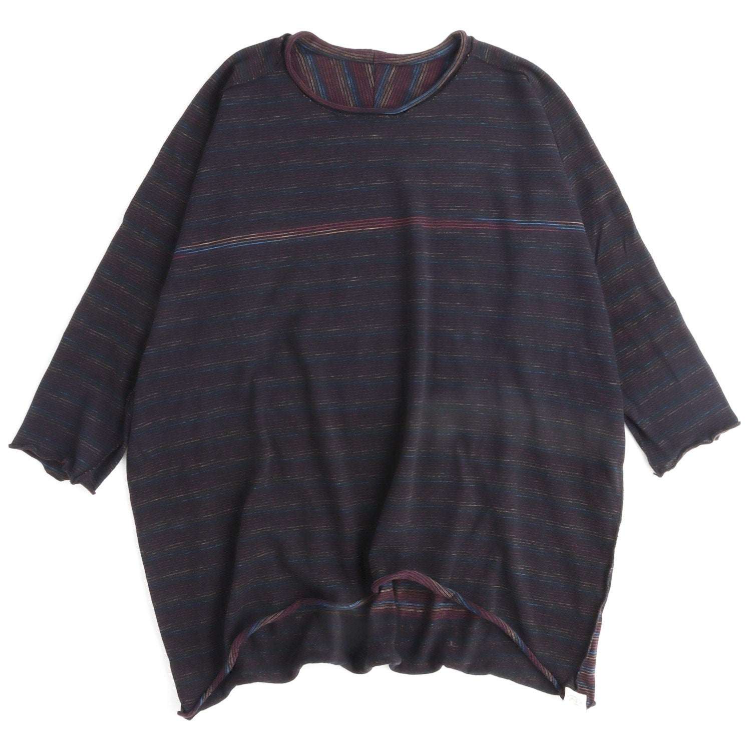 TAMAKI NIIME Short Sleeve Reversible Relaxed Tee - Disco Star