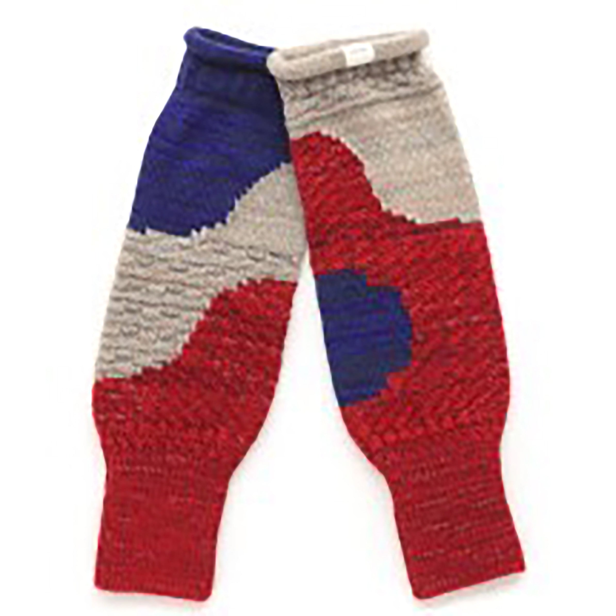 TAMAKI NIIME Cotton Knit Arm Warmers - Lollipop Frenzy