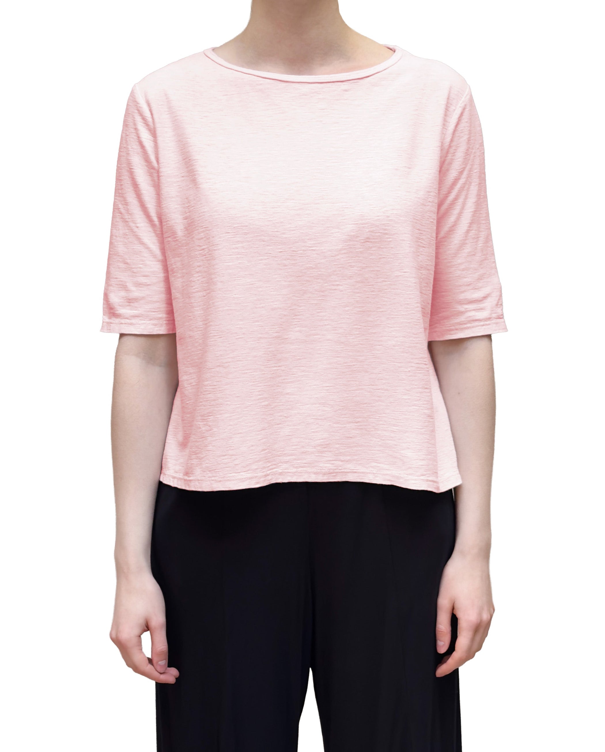 MOTION Relaxed Half Sleeve Tee in Cherry Blossom