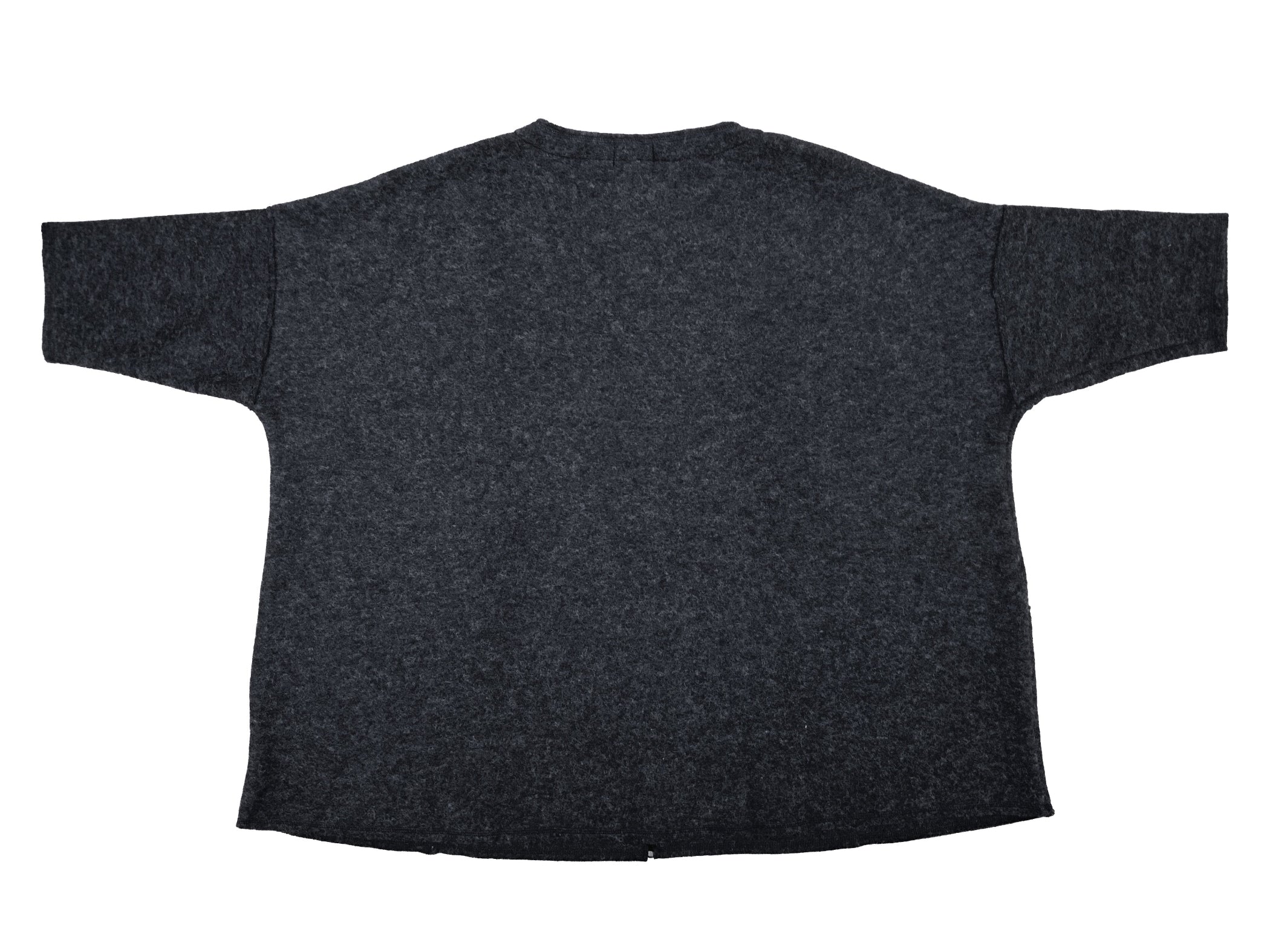 MOTION Boiled Wool Onesize Zip Jacket In Night