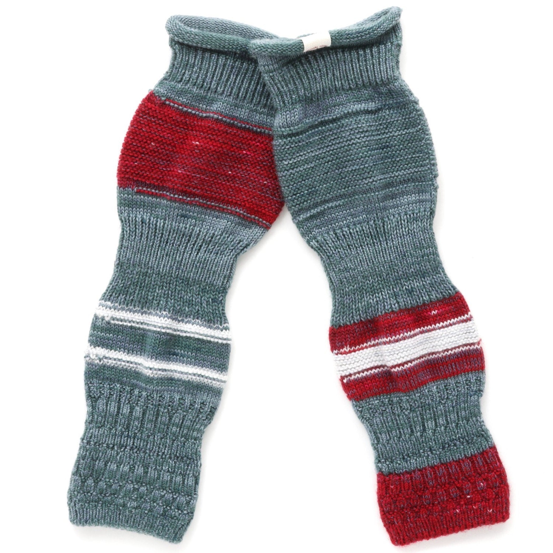 TAMAKI NIIME Cotton Knit Arm Warmers - Majestic Dragon