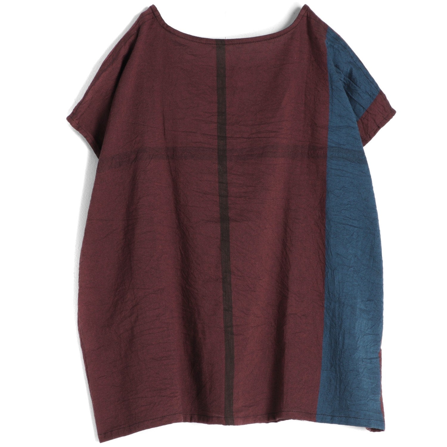 Tamaki Niime Striped Cap Sleeve Top - Marvellous Day