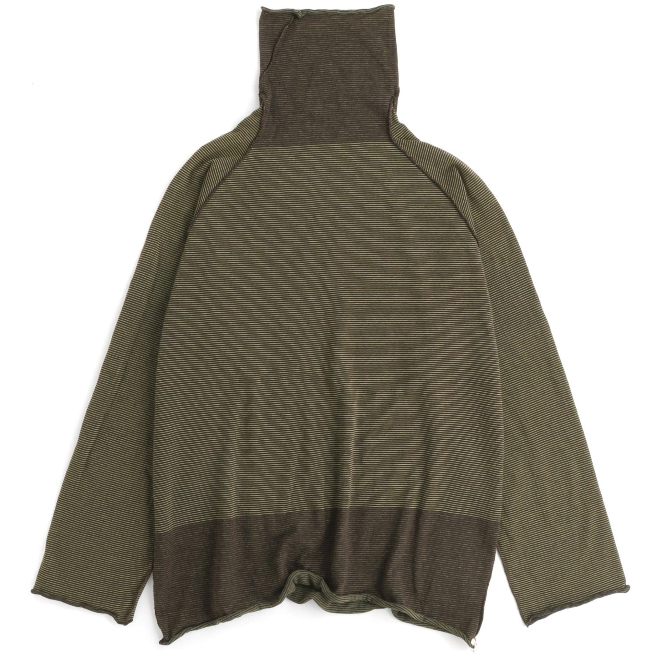 TAMAKI NIIME Cotton Onesize Turtleneck - Mysterious Pond