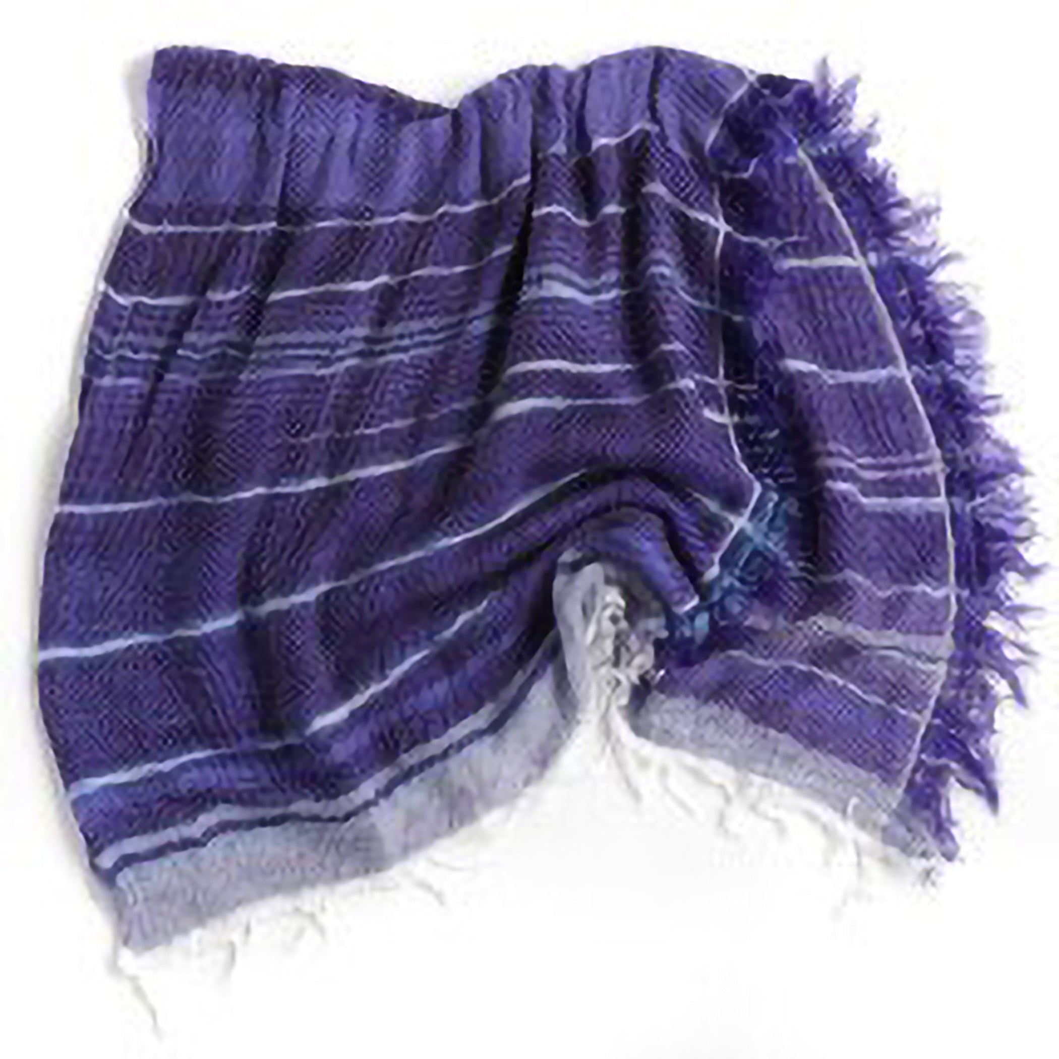 TAMAKI NIIME Small Wool/Cotton Woven Scarf - Nebula