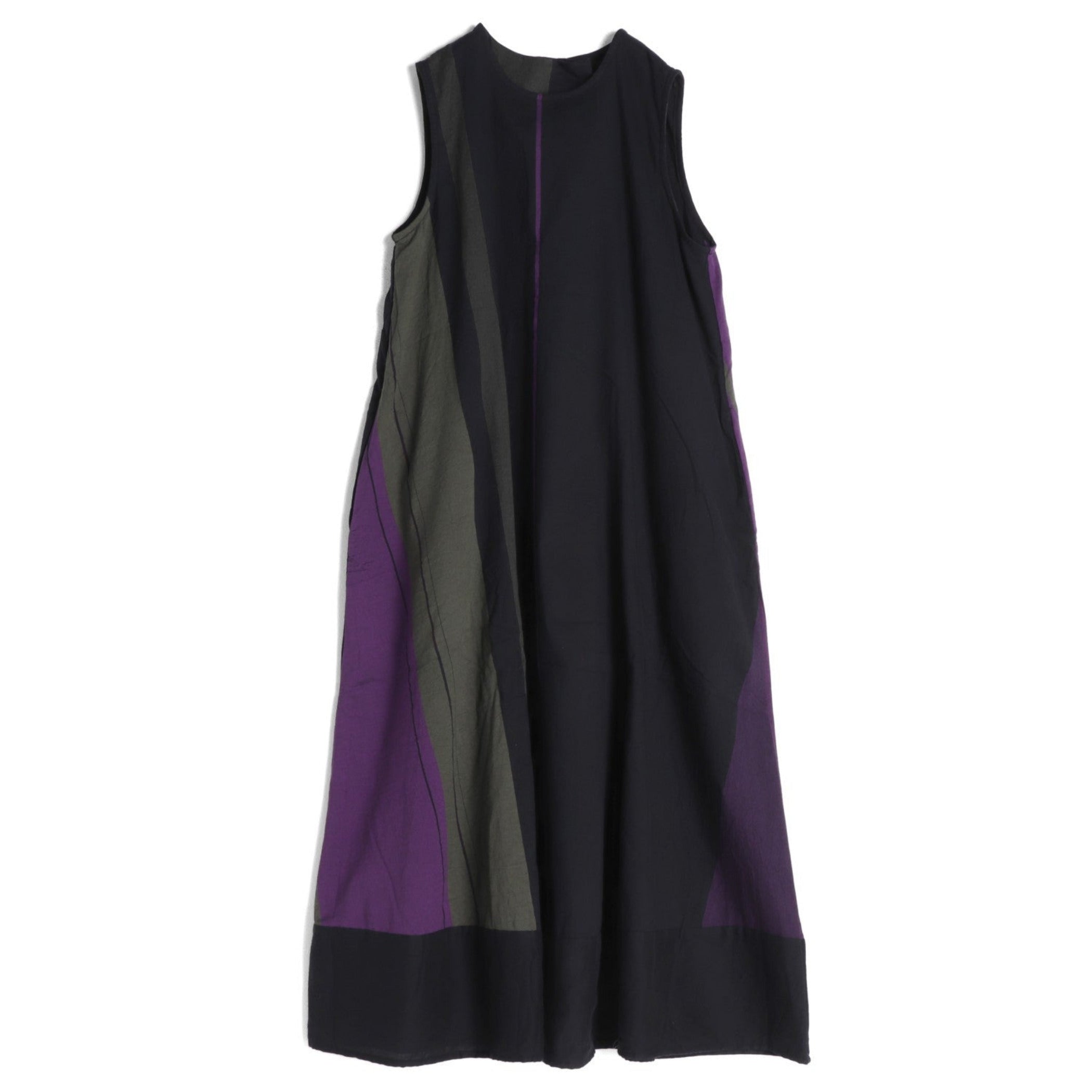 TAMAKI NIIME Cotton Sleeveless Dress - Night Safari