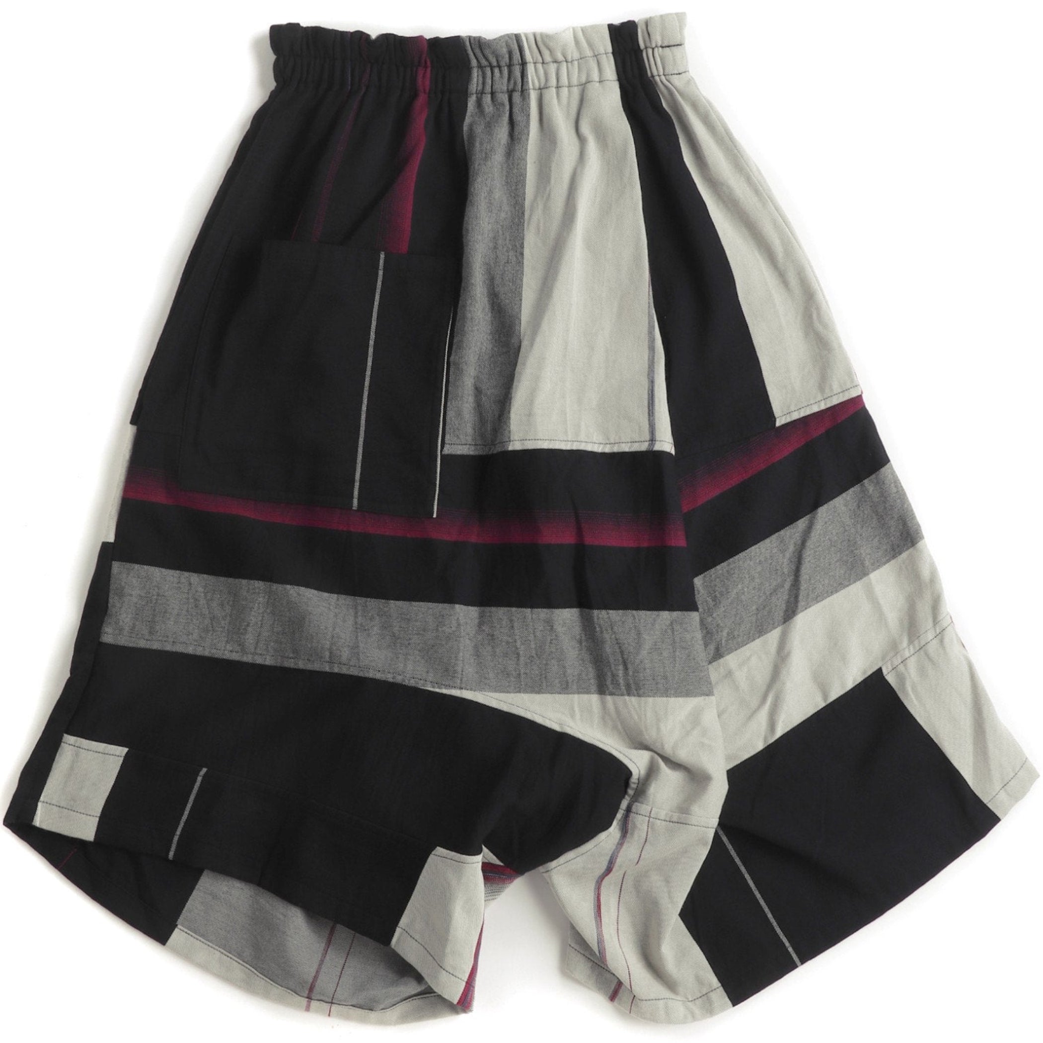 Tamaki Niime Drop Rise Cotton Pant - Nocturne Castle