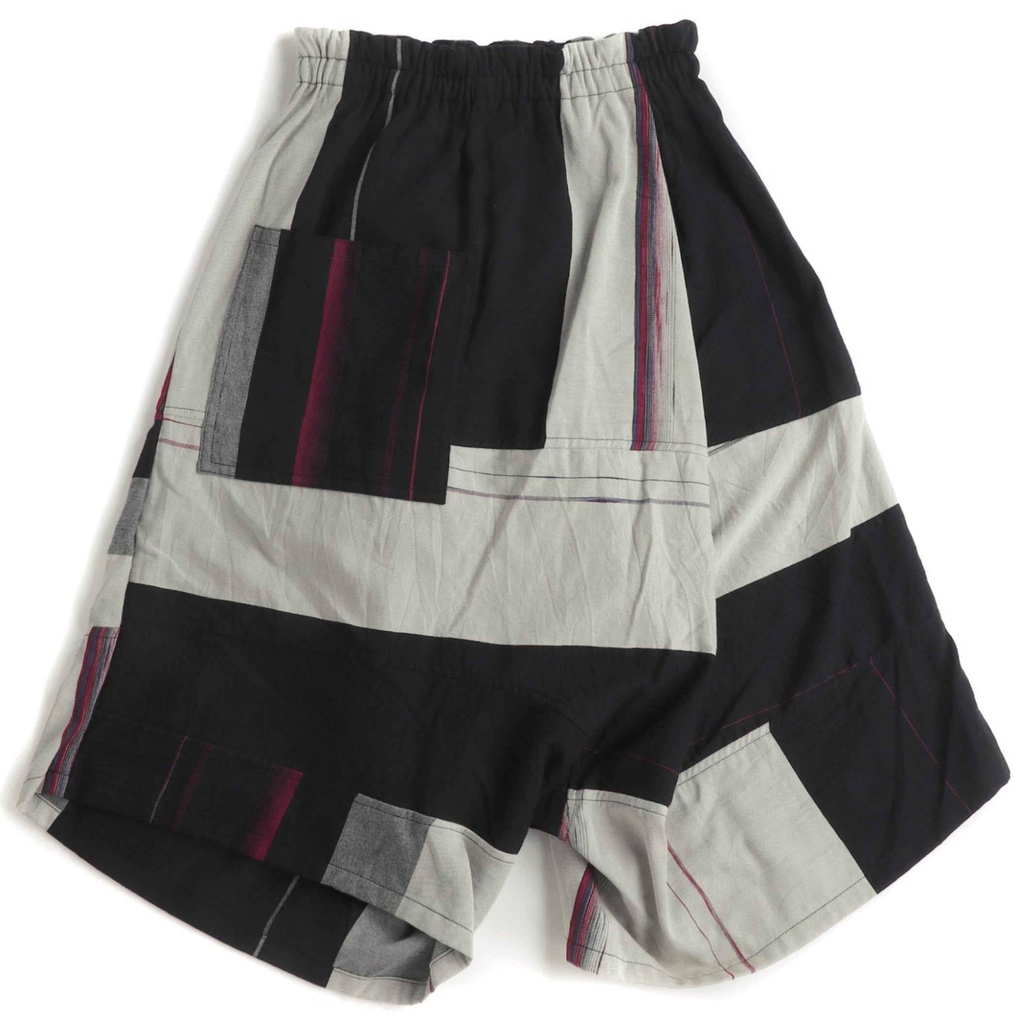 Tamaki Niime Drop Rise Cotton Pant - Nocturne Castle