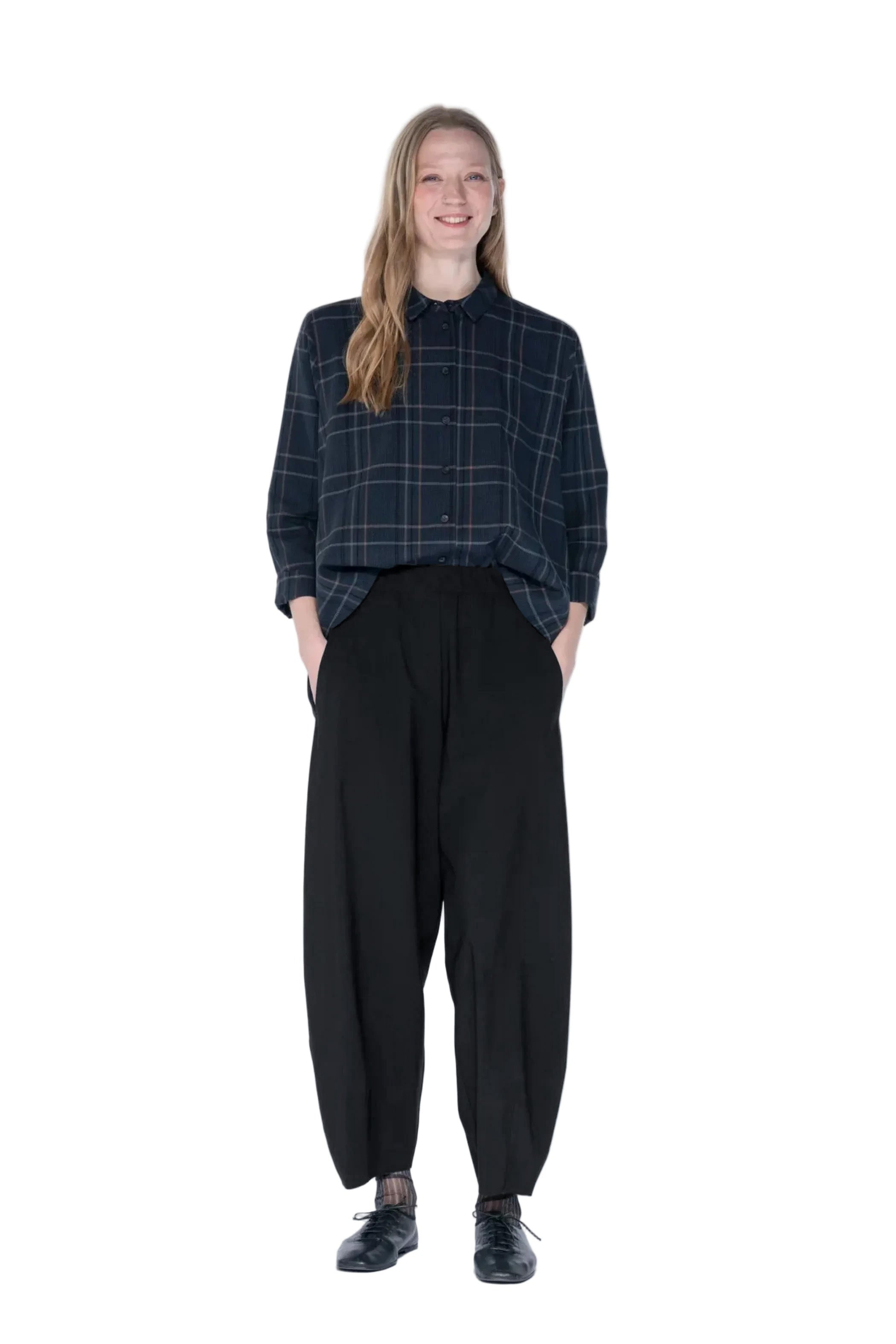 OSKA Tapered Technical  Pant in Black