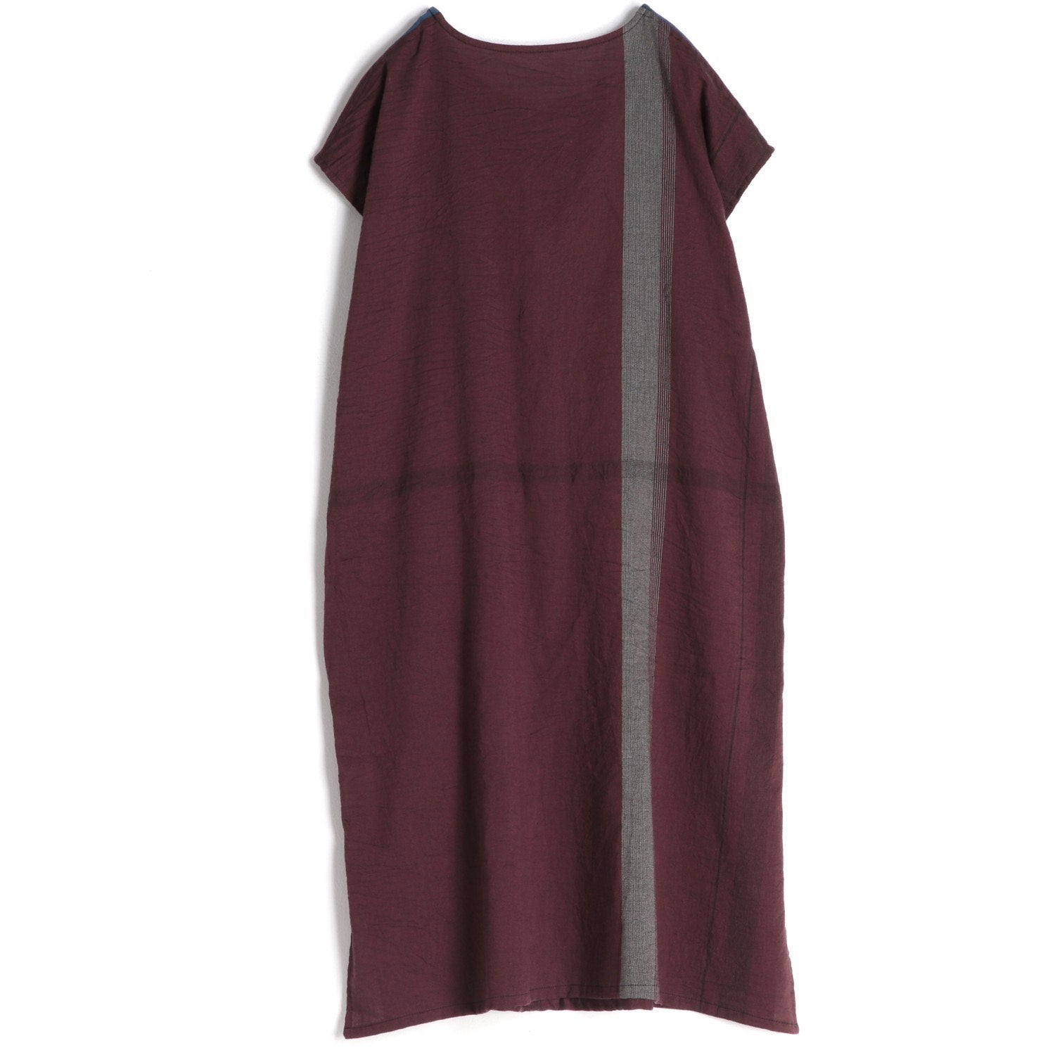 TAMAKI NIIME Shorter Length Cotton Cap Sleeve Round Neck Dress - Ombre Delicacy