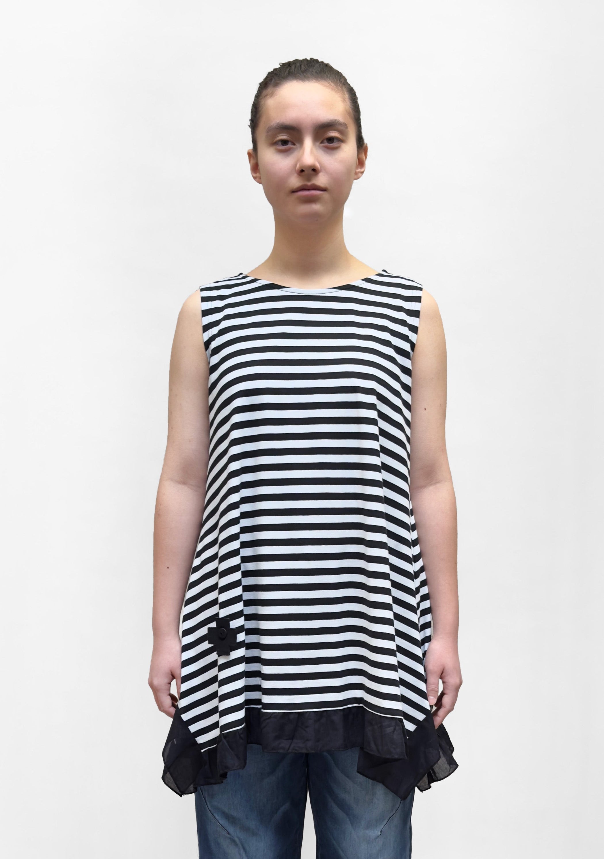 PLU Striped Cotton Tank