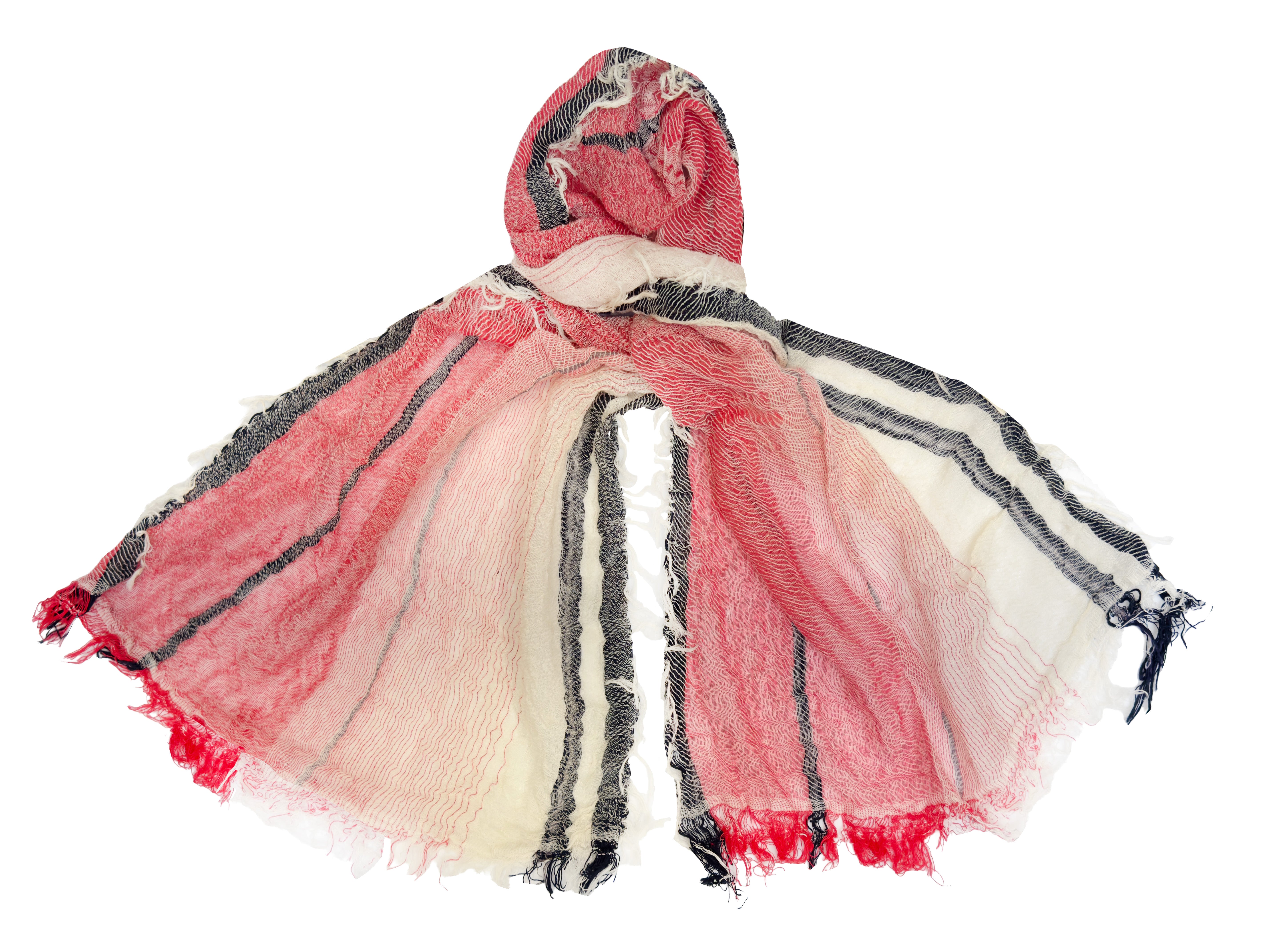 TAMAKI NIIME Small Cotton-gauze Scarf - Red Dove