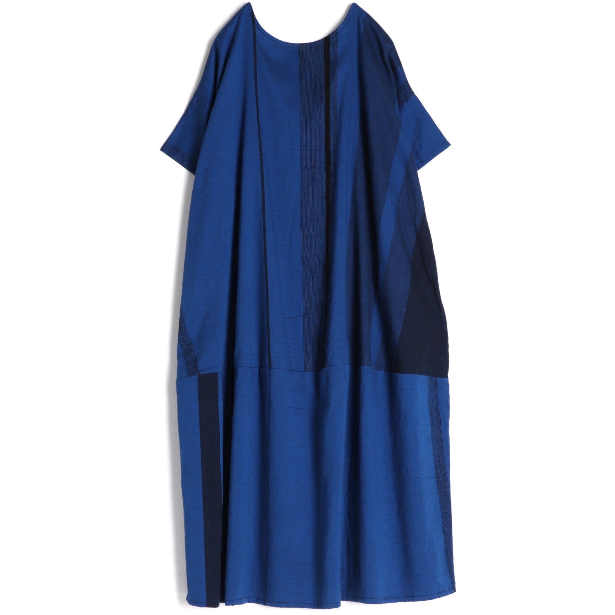 TAMAKI NIIME Short Sleeved Pocket Dress - Royal Azure