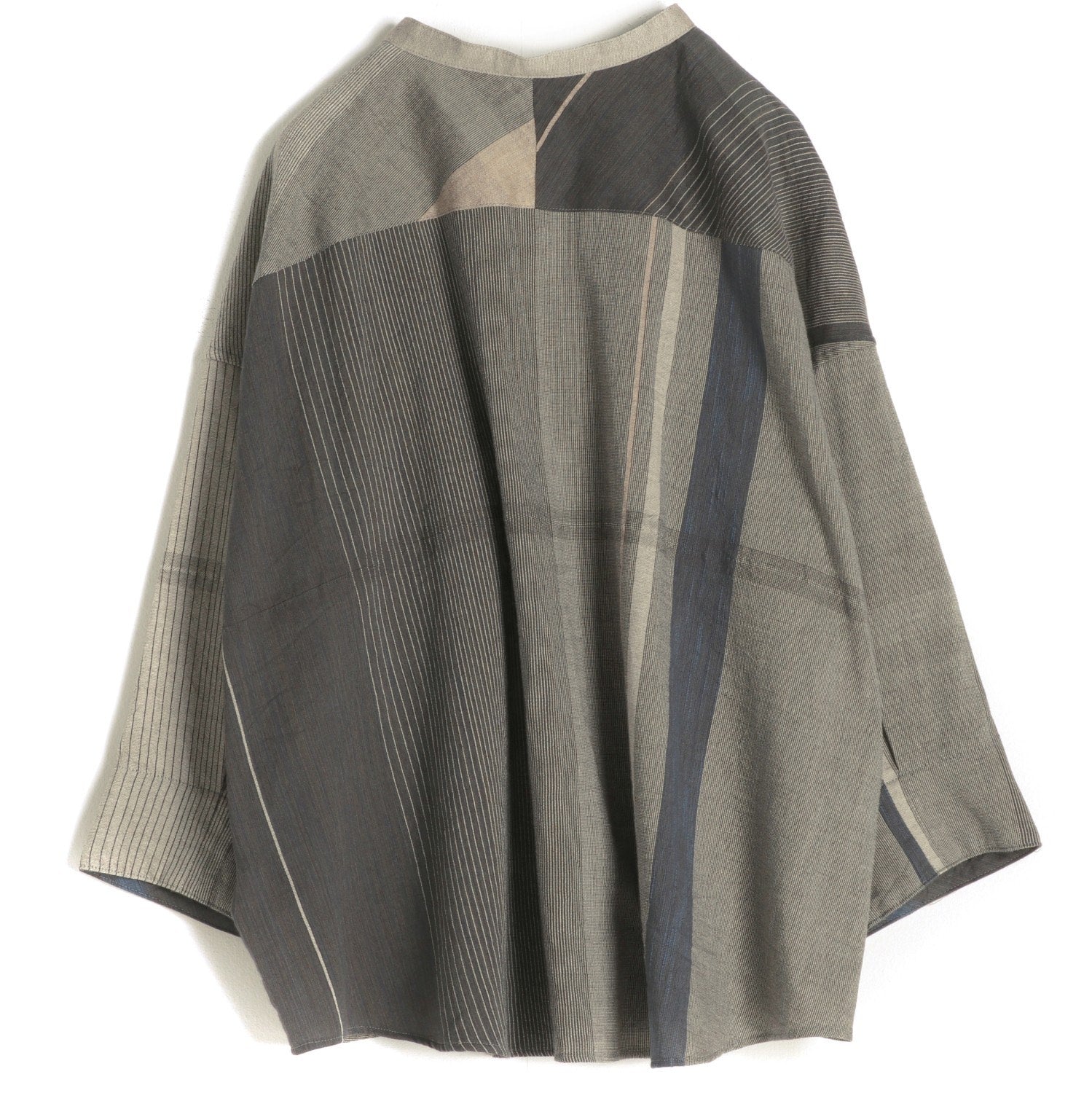 Tamaki Niime Mandarin Collared Shirt - Secret Path