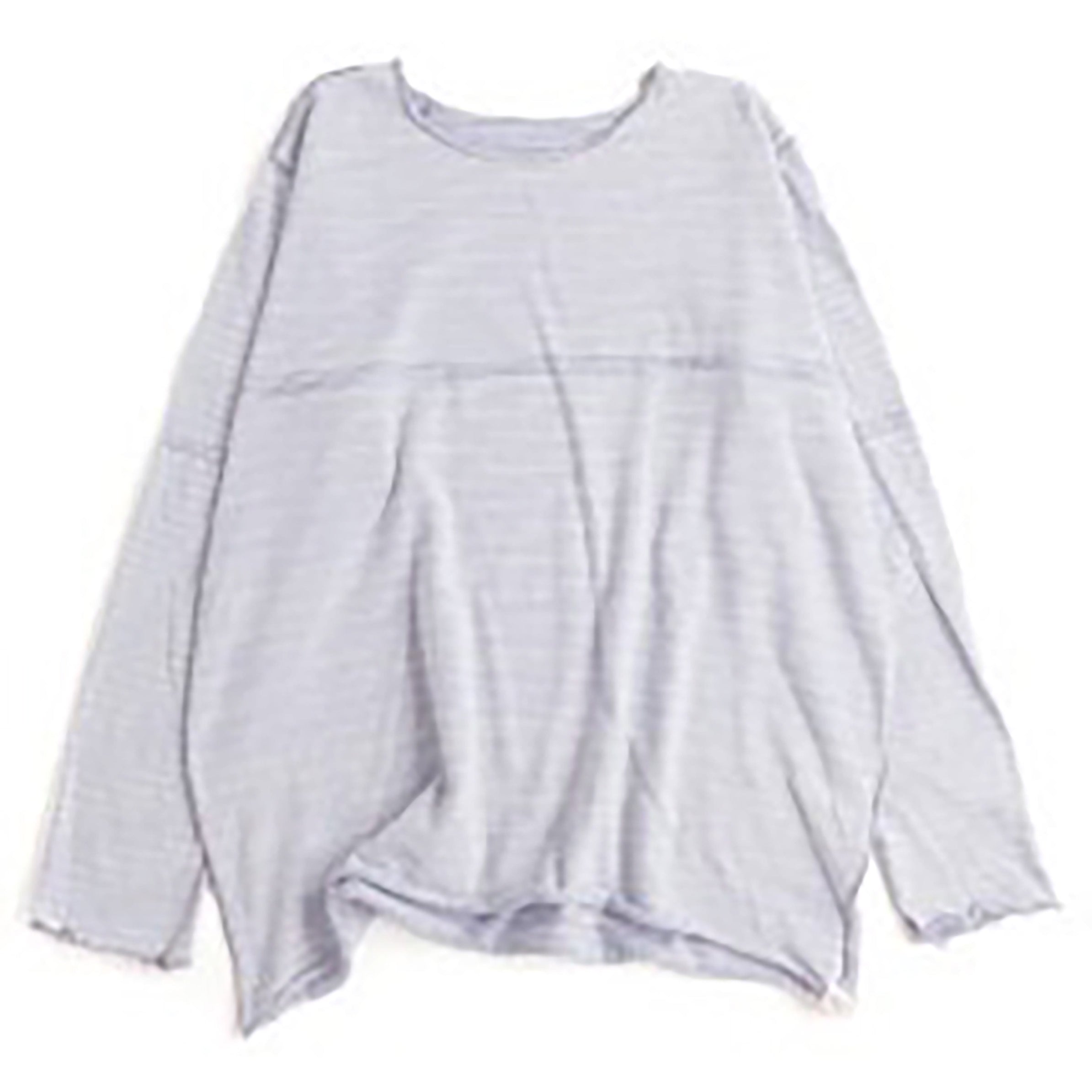 TAMAKI NIIME Cotton Long Sleeve Reversible Tee - Pink Snow