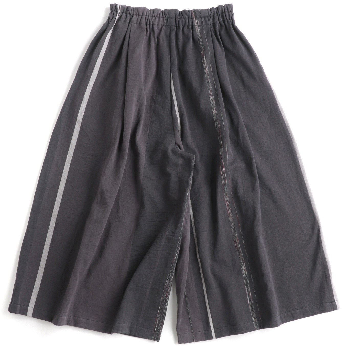 TAMAKI NIIME Pocketed Long Wide Leg Pants - Soft Thunderstorm