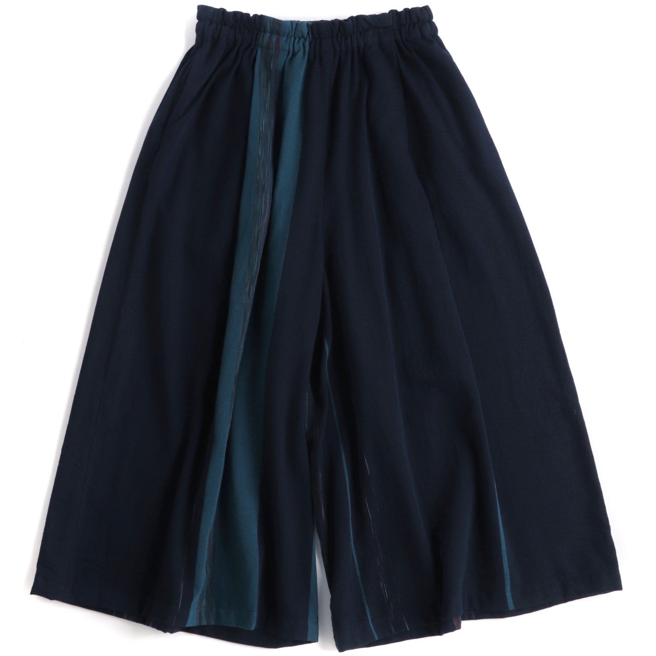 TAMAKI NIIME Pocketed Long Wide Leg Pants - Stormy Dusk