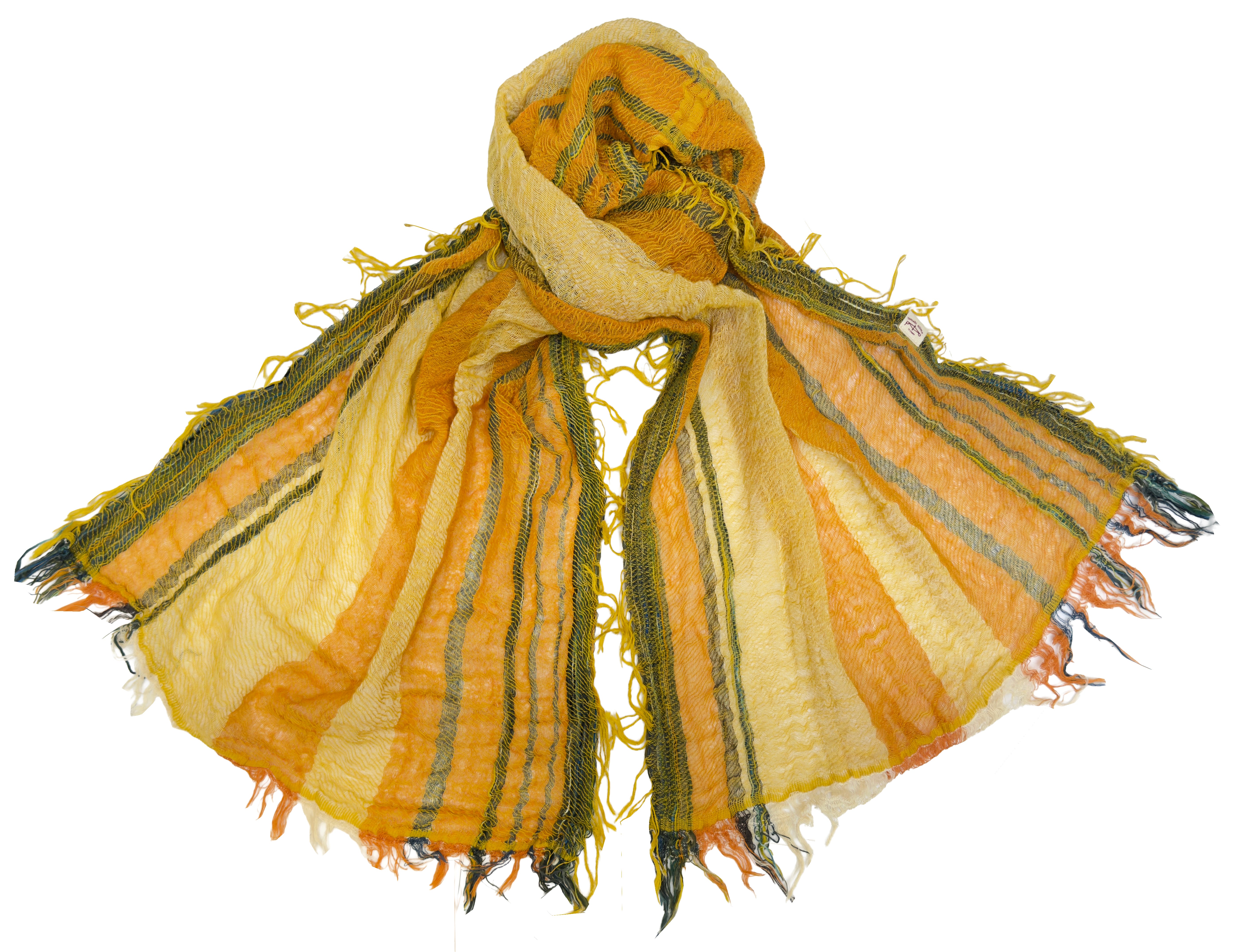 TAMAKI NIIME Small Cotton-gauze Scarf - Sunny-side Up